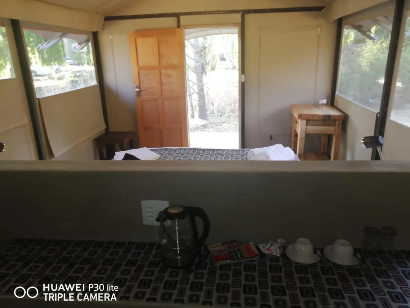 Coffee/tea facilities in Willow Banks Lodge
