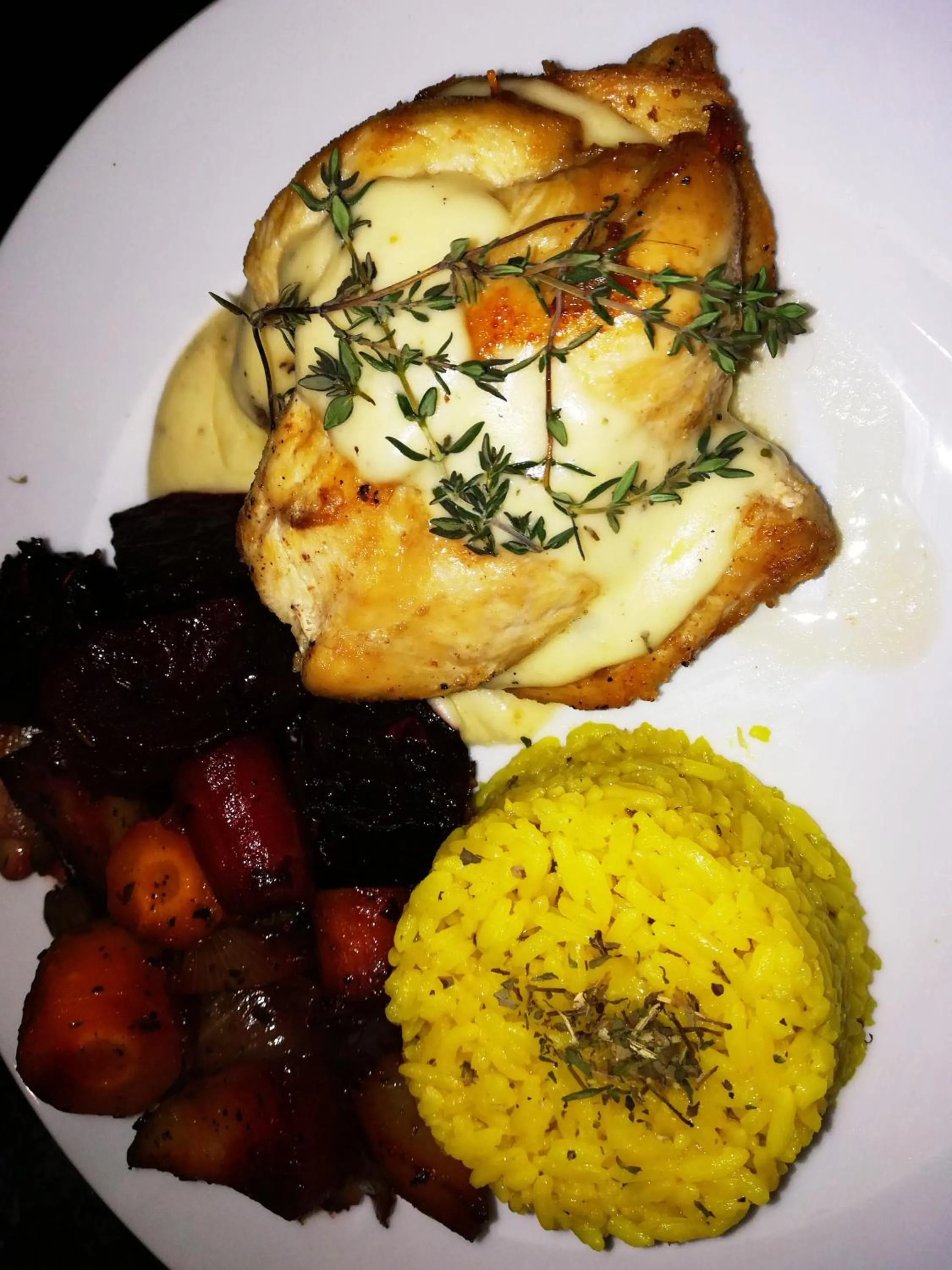 Food close-up in Willow Banks Lodge