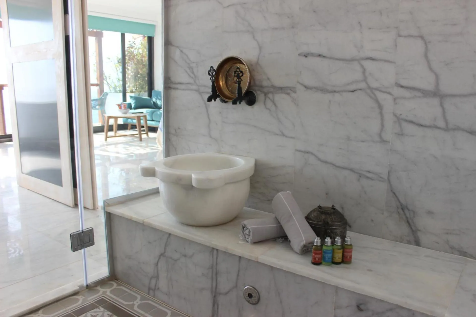 Bathroom in Mandalina Suites