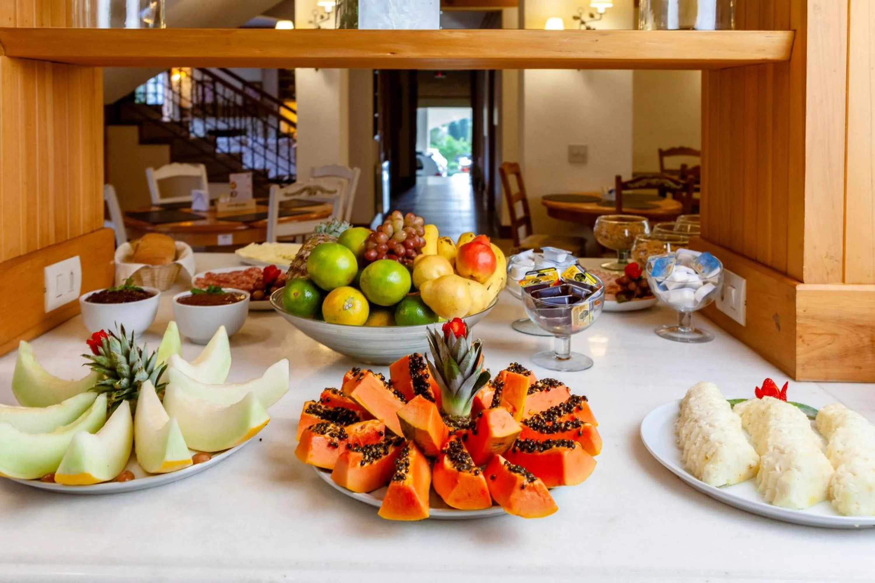 Buffet breakfast in Hotel Solar d'Izabel