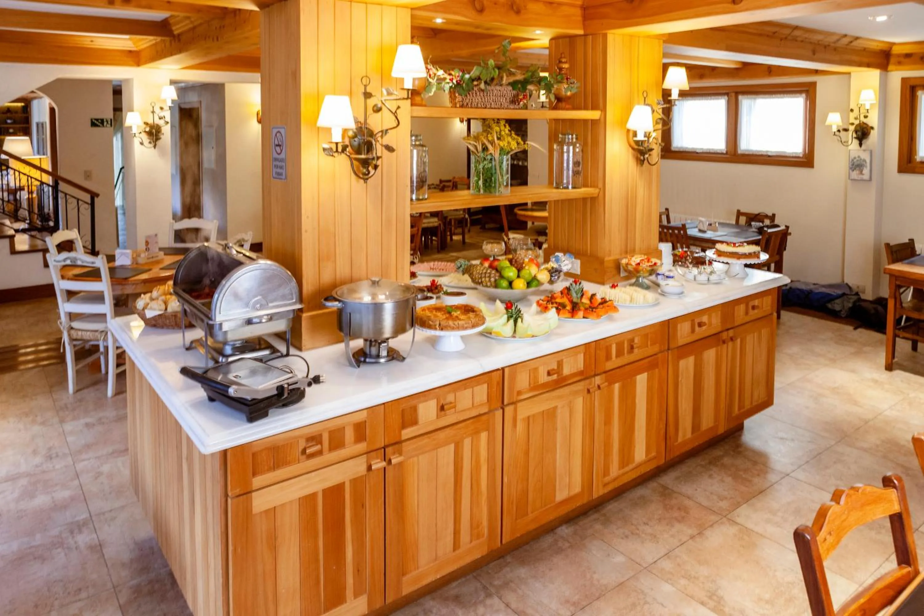 Buffet breakfast in Hotel Solar d'Izabel