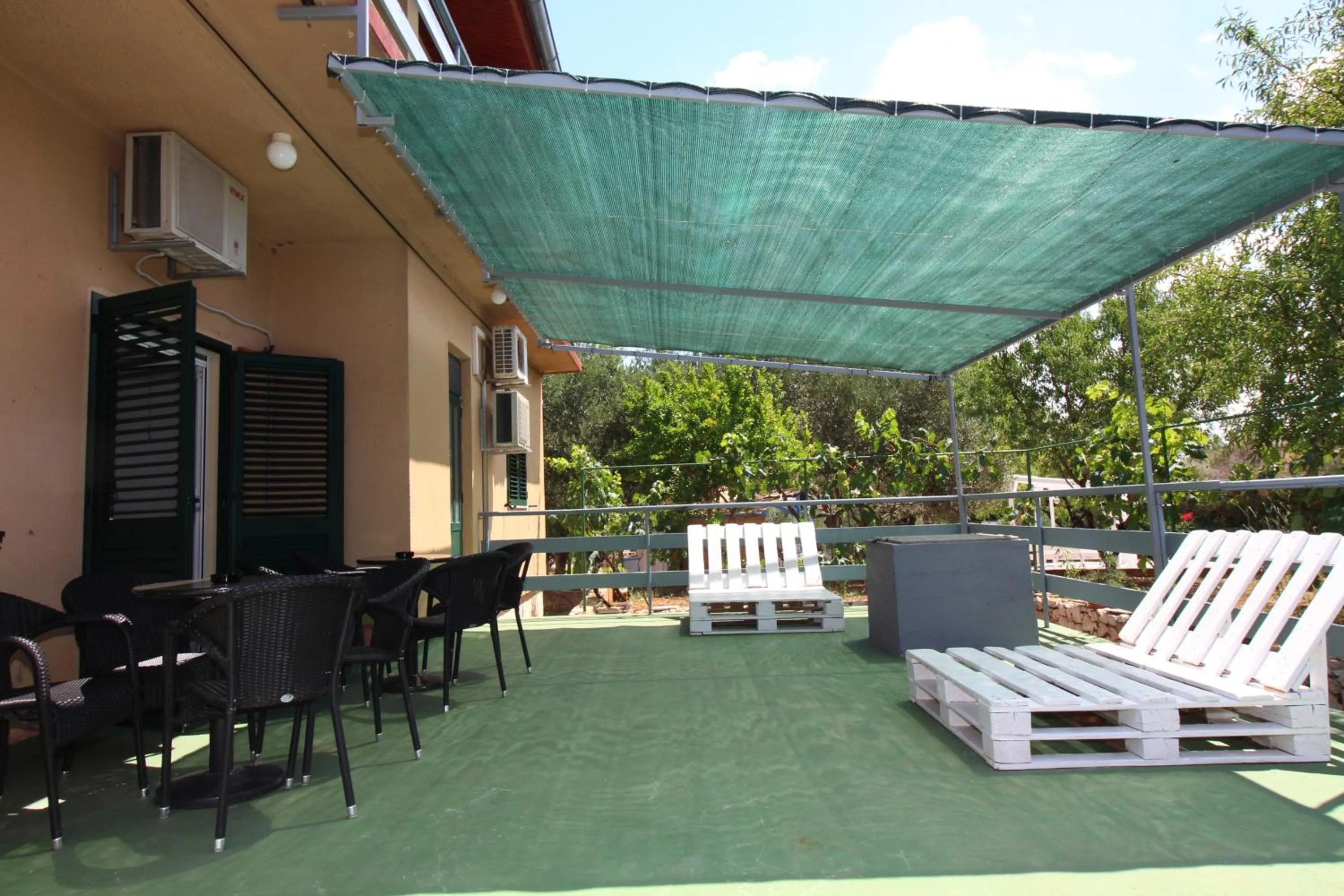 Garden in Hostel Marko