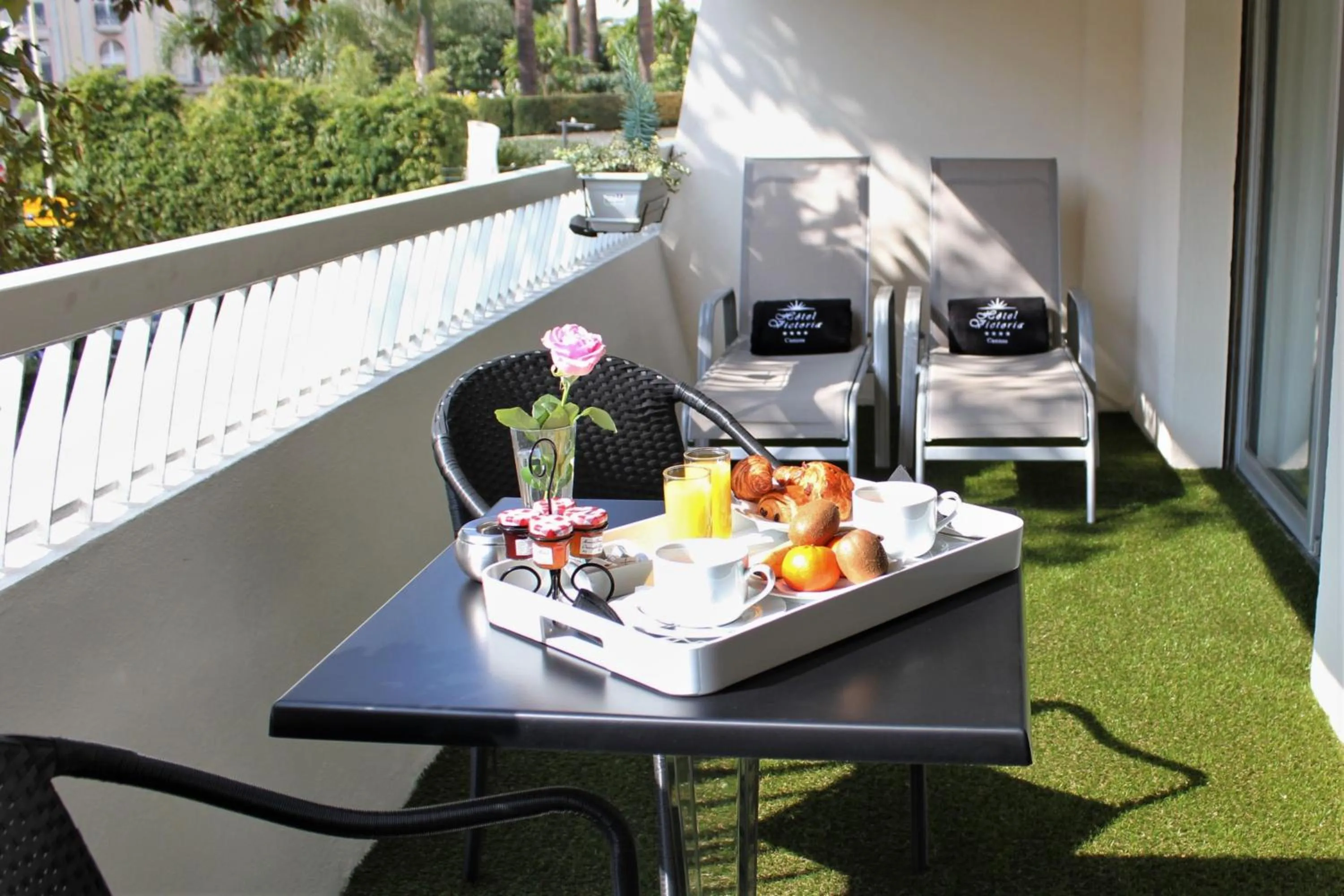 Balcony/Terrace in Hôtel Victoria