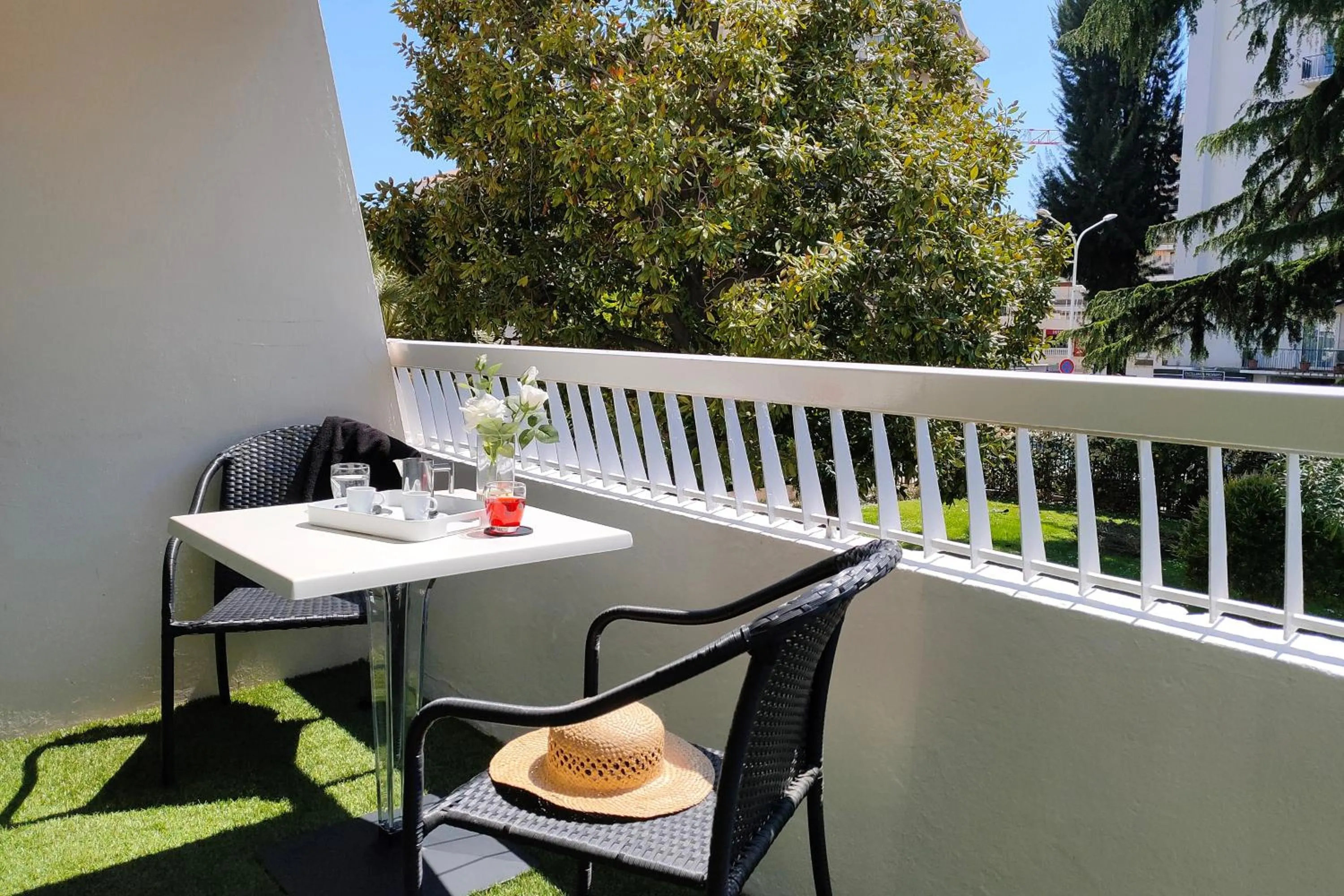 Balcony/Terrace in Hôtel Victoria