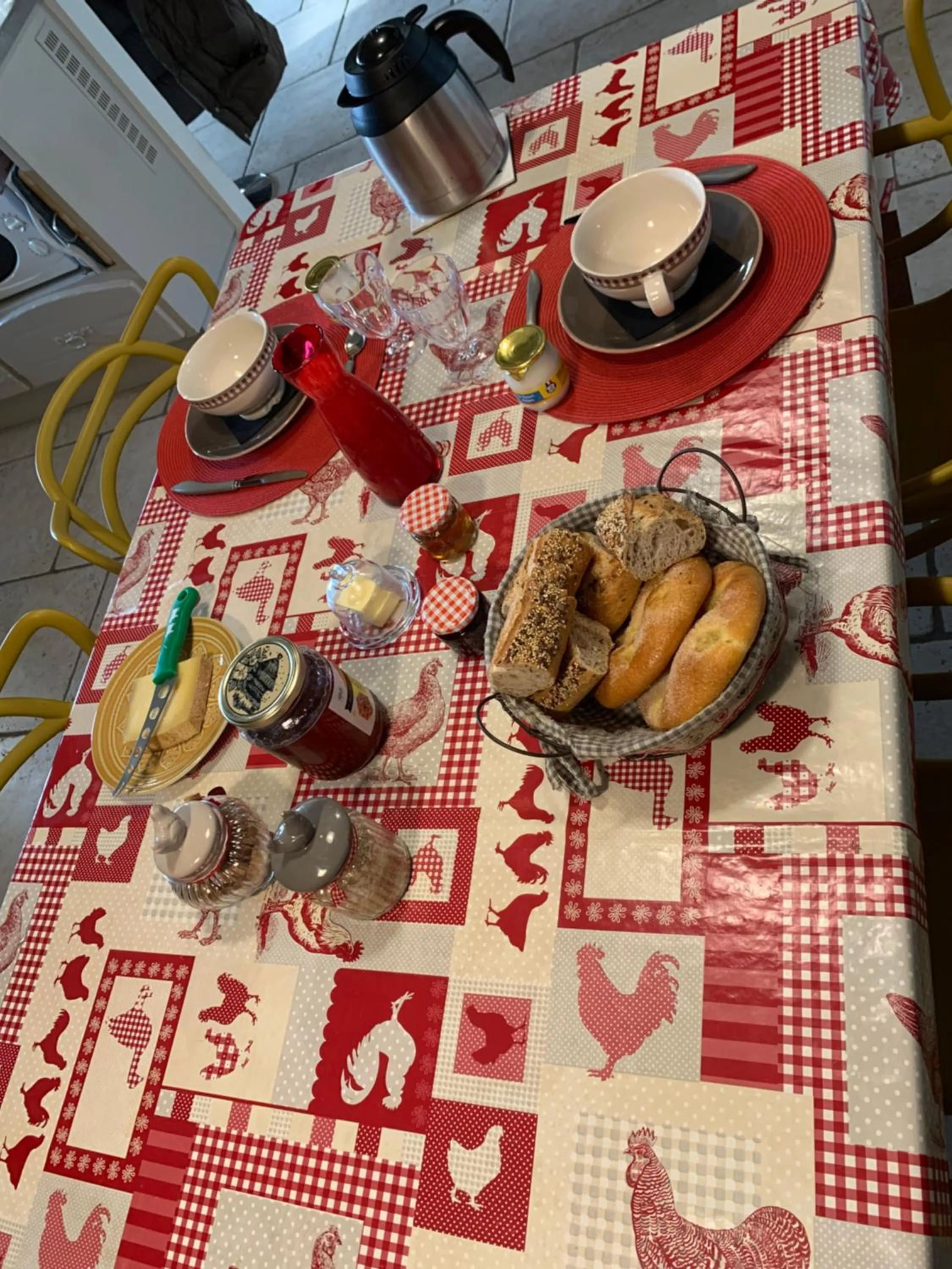 Breakfast in La ferme d'aristide