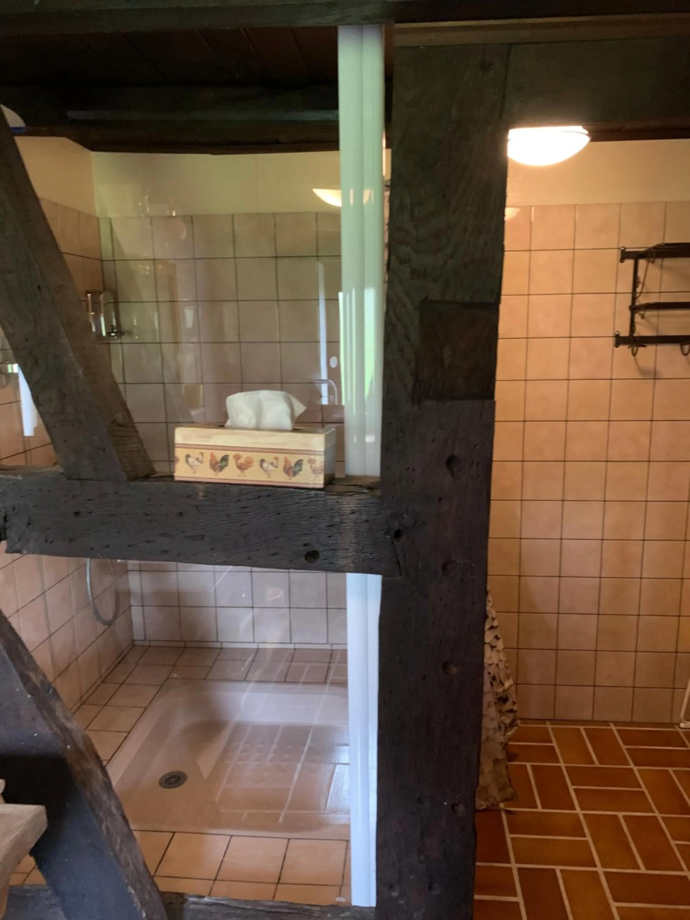Shower in La ferme d'aristide