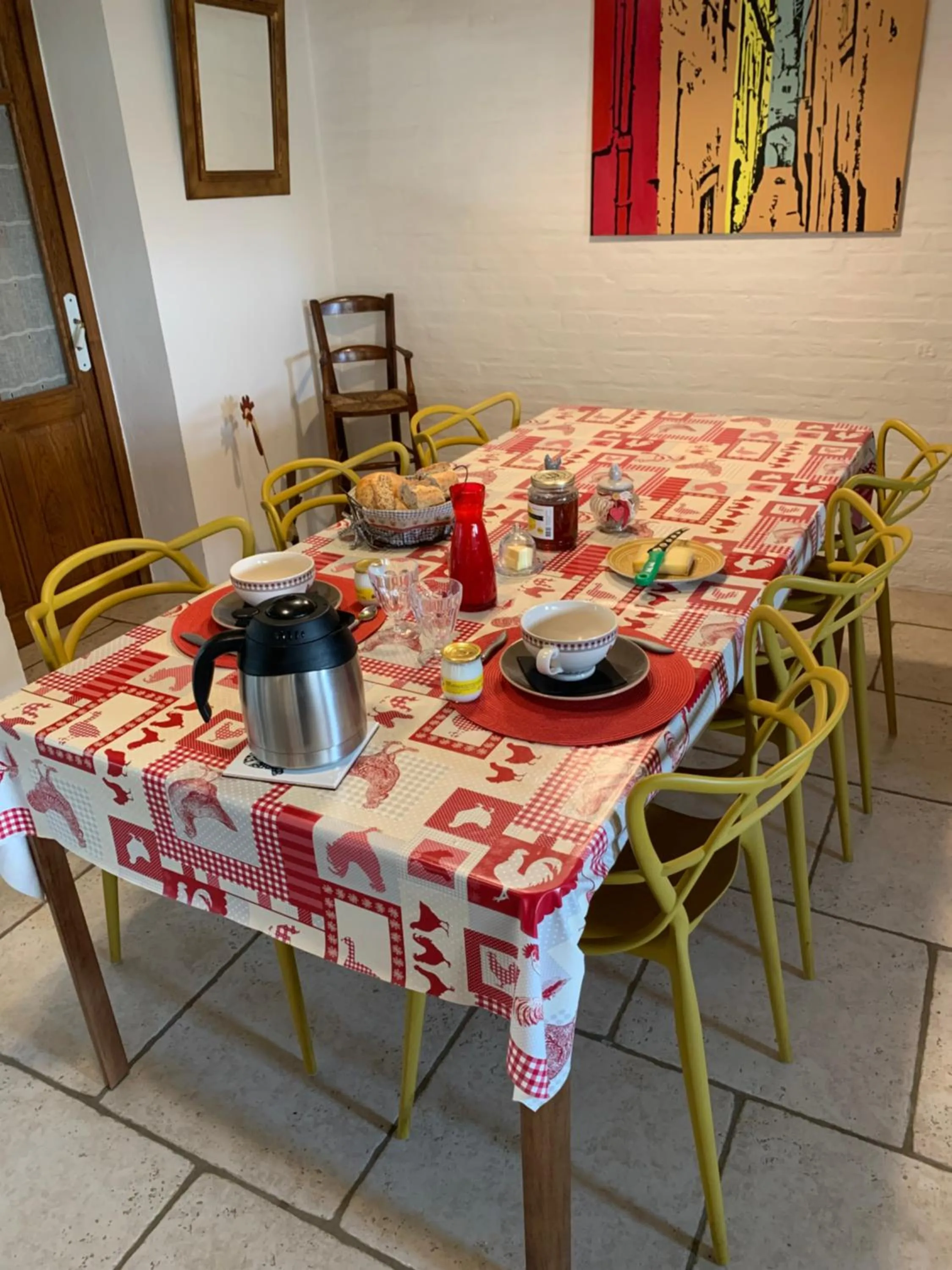 Breakfast in La ferme d'aristide