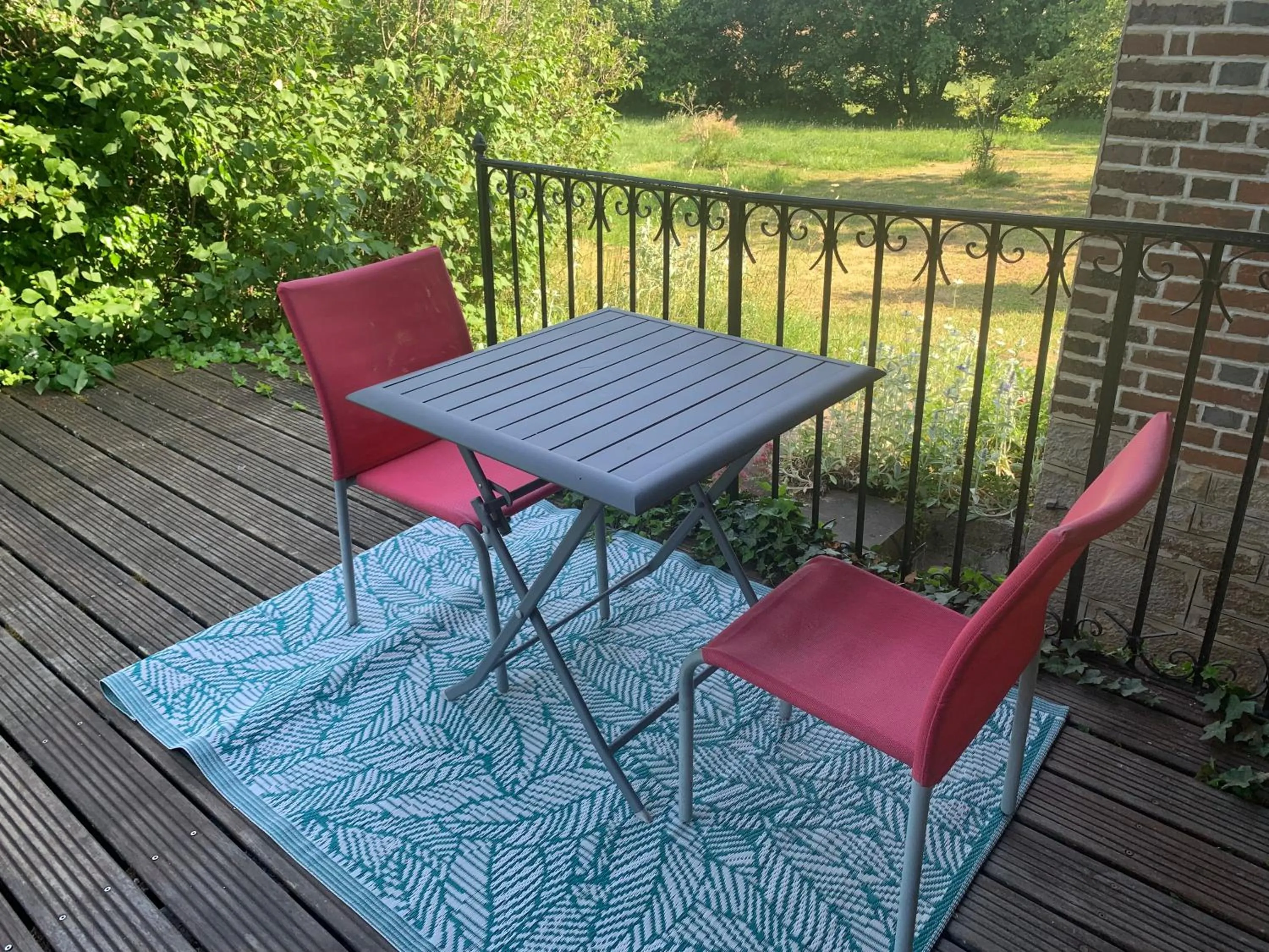 Patio in La ferme d'aristide