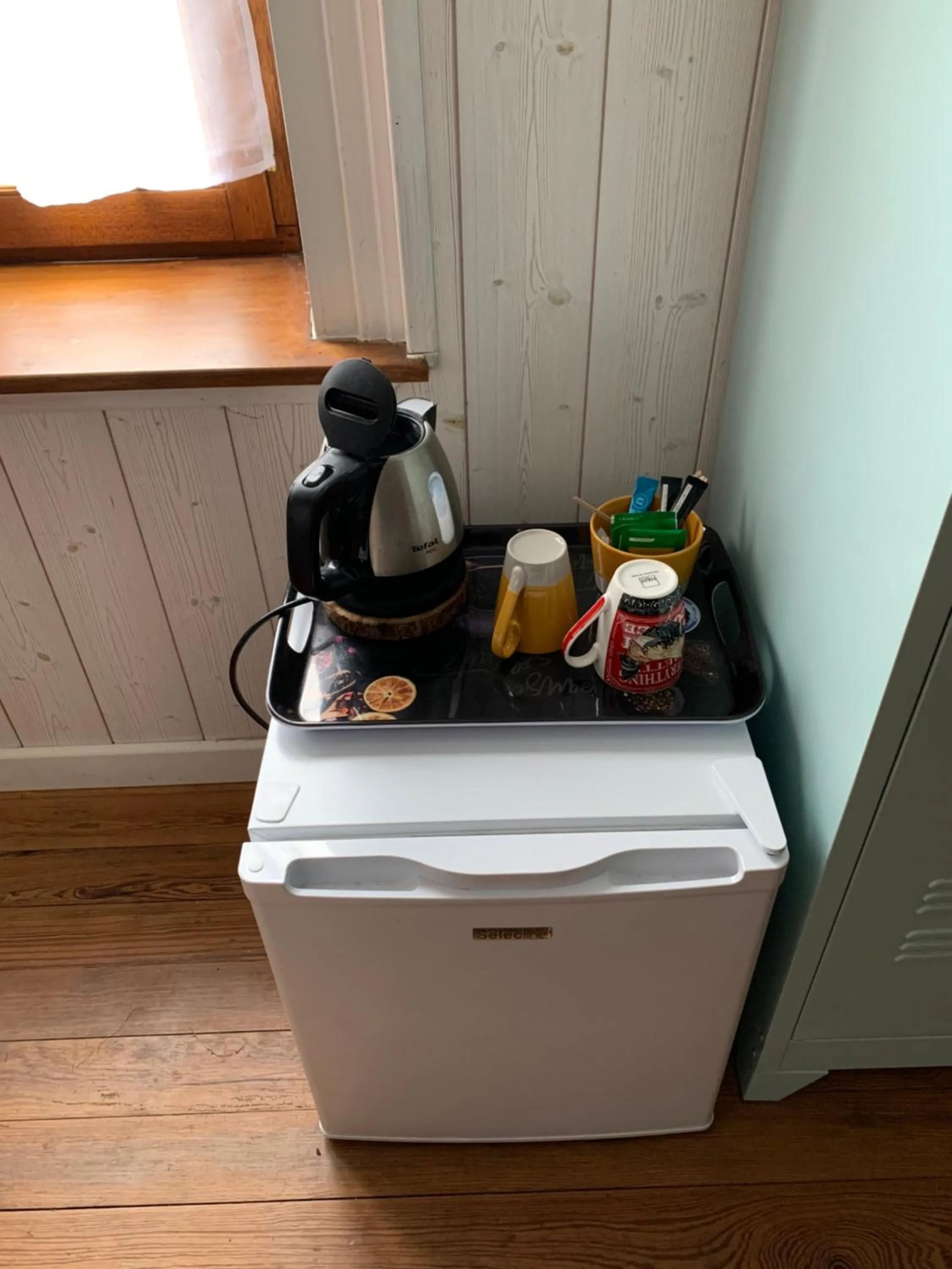 Coffee/tea facilities in La ferme d'aristide