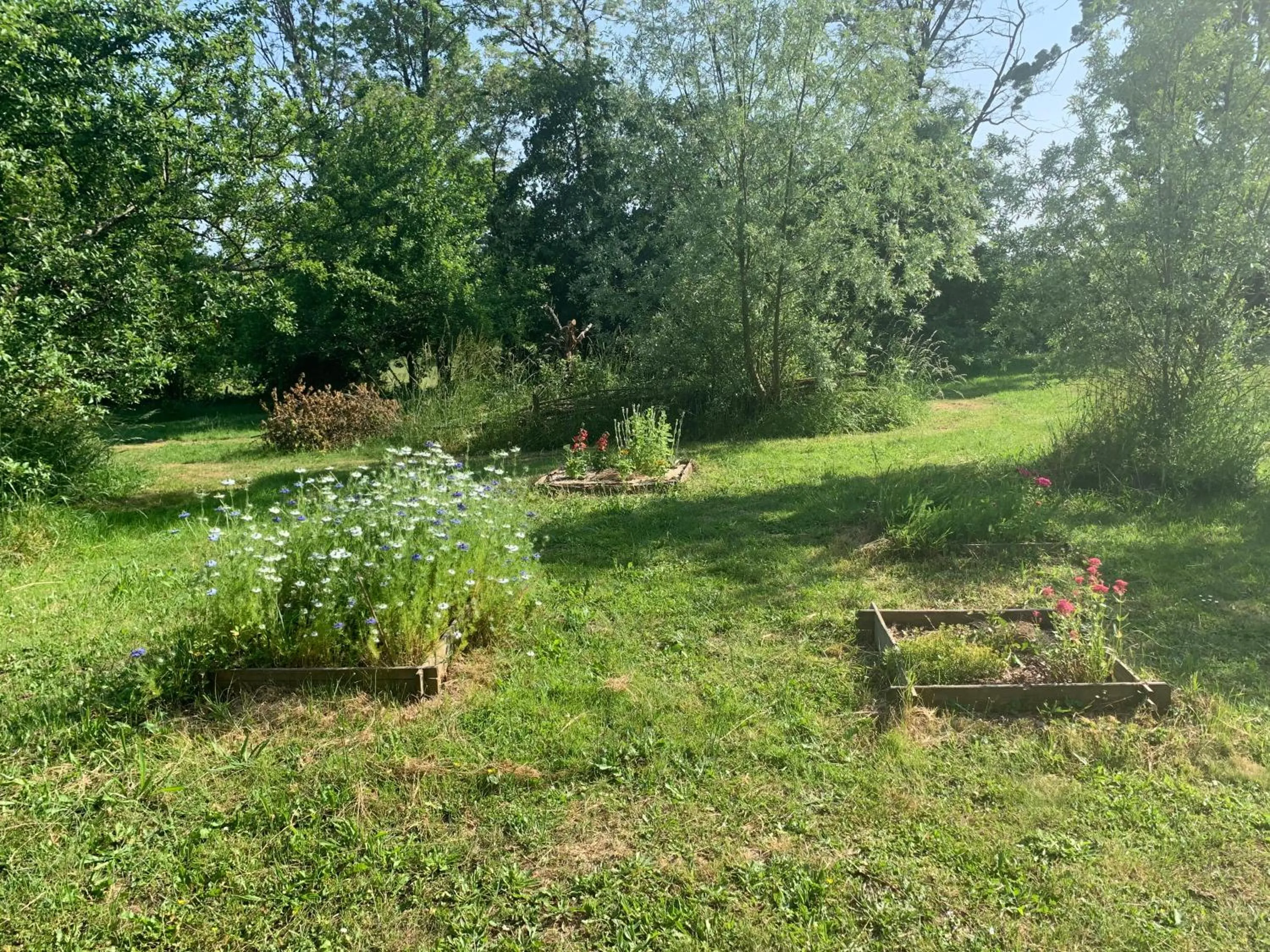 Garden in La ferme d'aristide