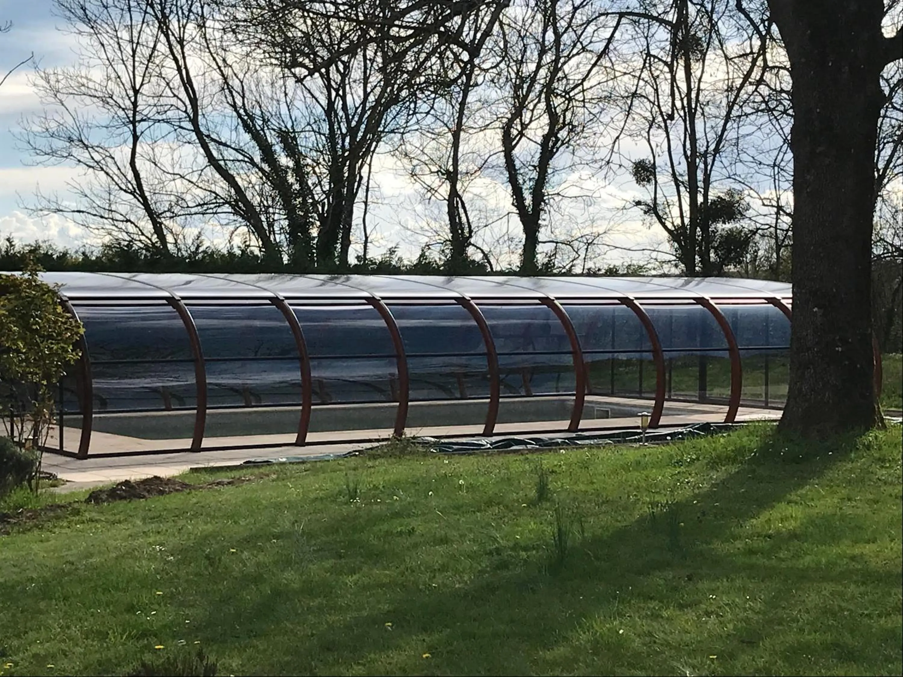 Swimming pool in La ferme d'aristide
