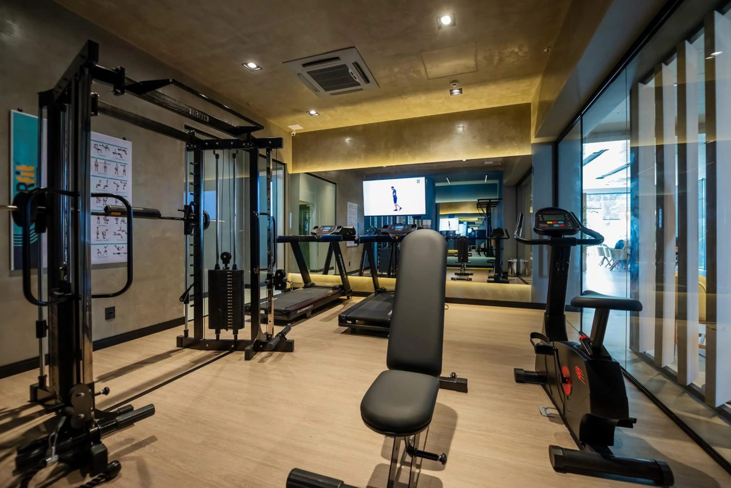 Fitness centre/facilities in ibis Navegantes Itajai