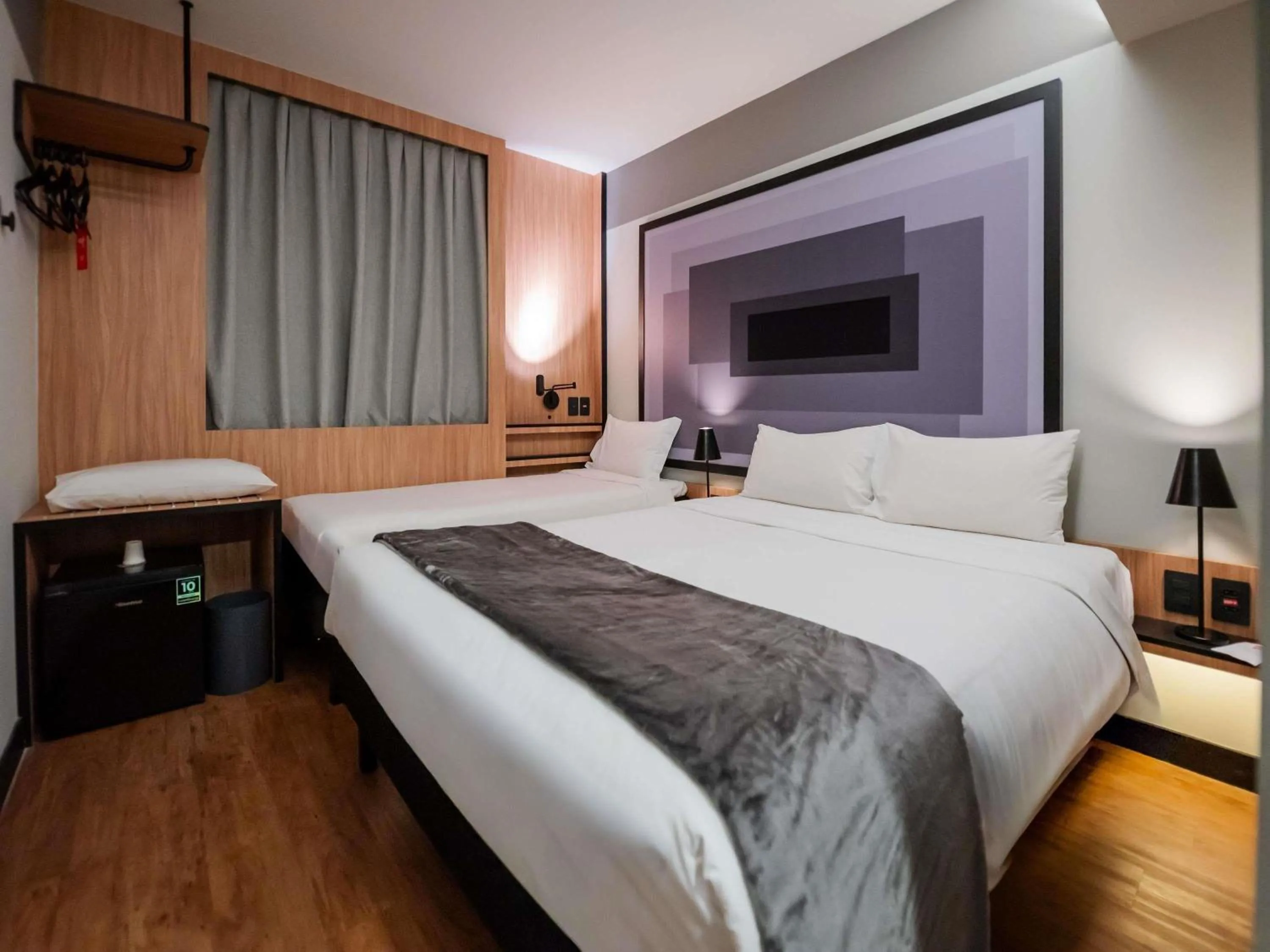 Bedroom, Bed in ibis Navegantes Itajai