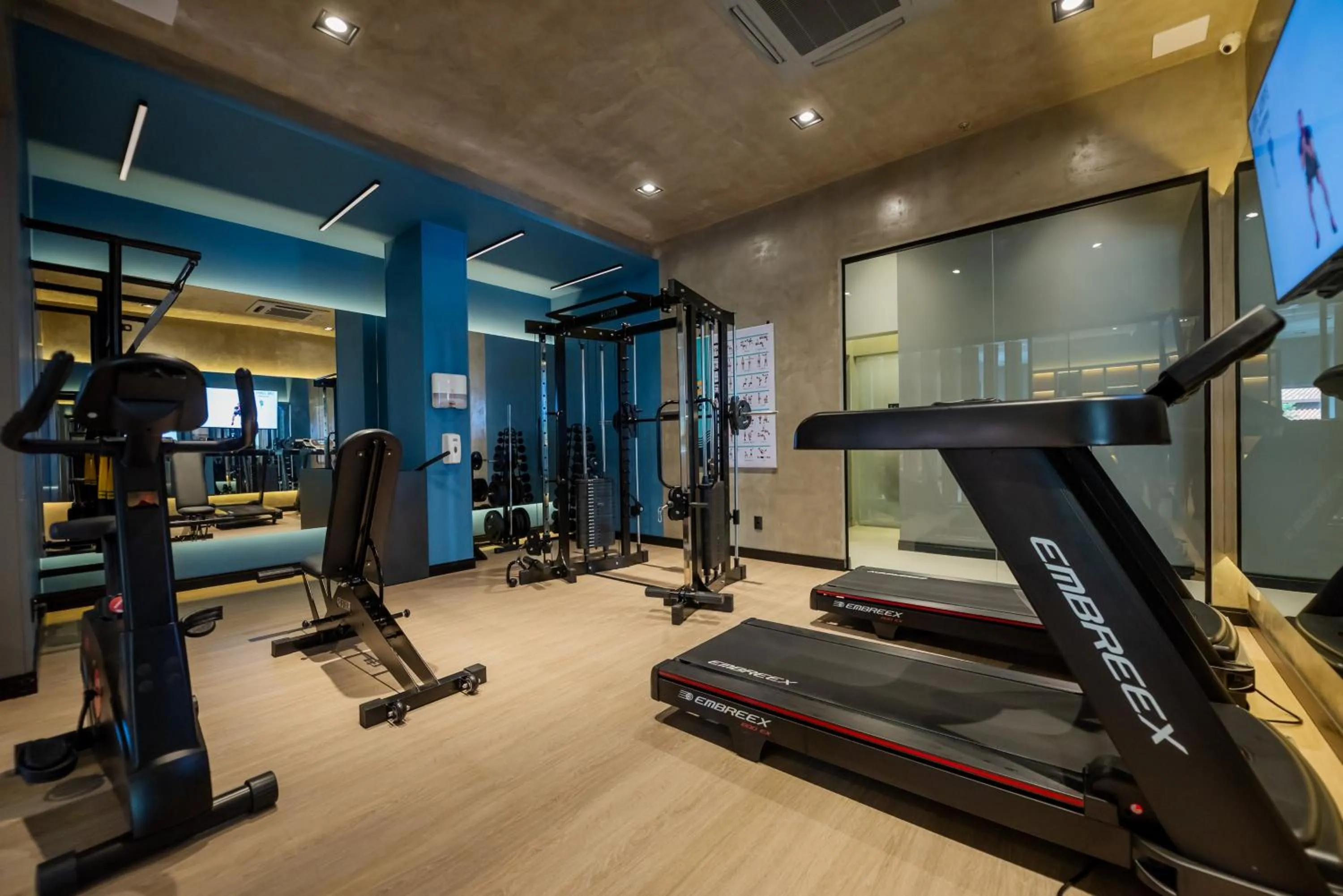 Fitness centre/facilities in ibis Navegantes Itajai