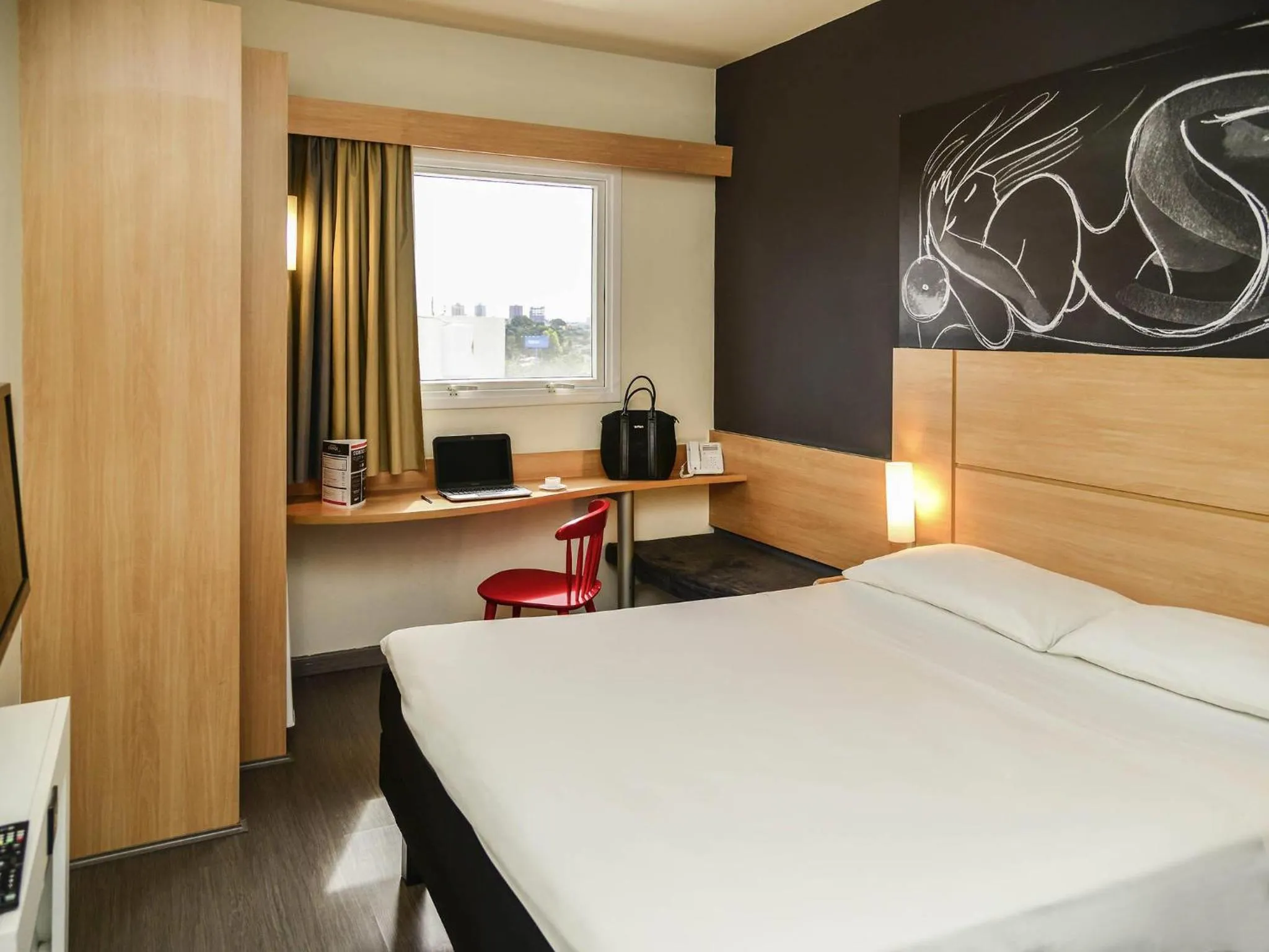 Bedroom, Bed in ibis Uberaba