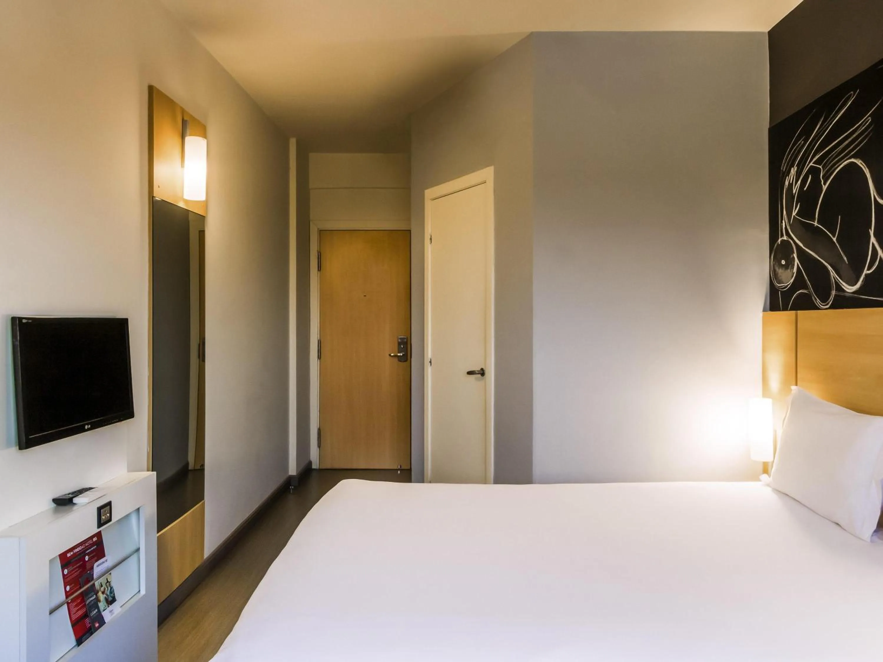 Bedroom, Bed in ibis Uberaba