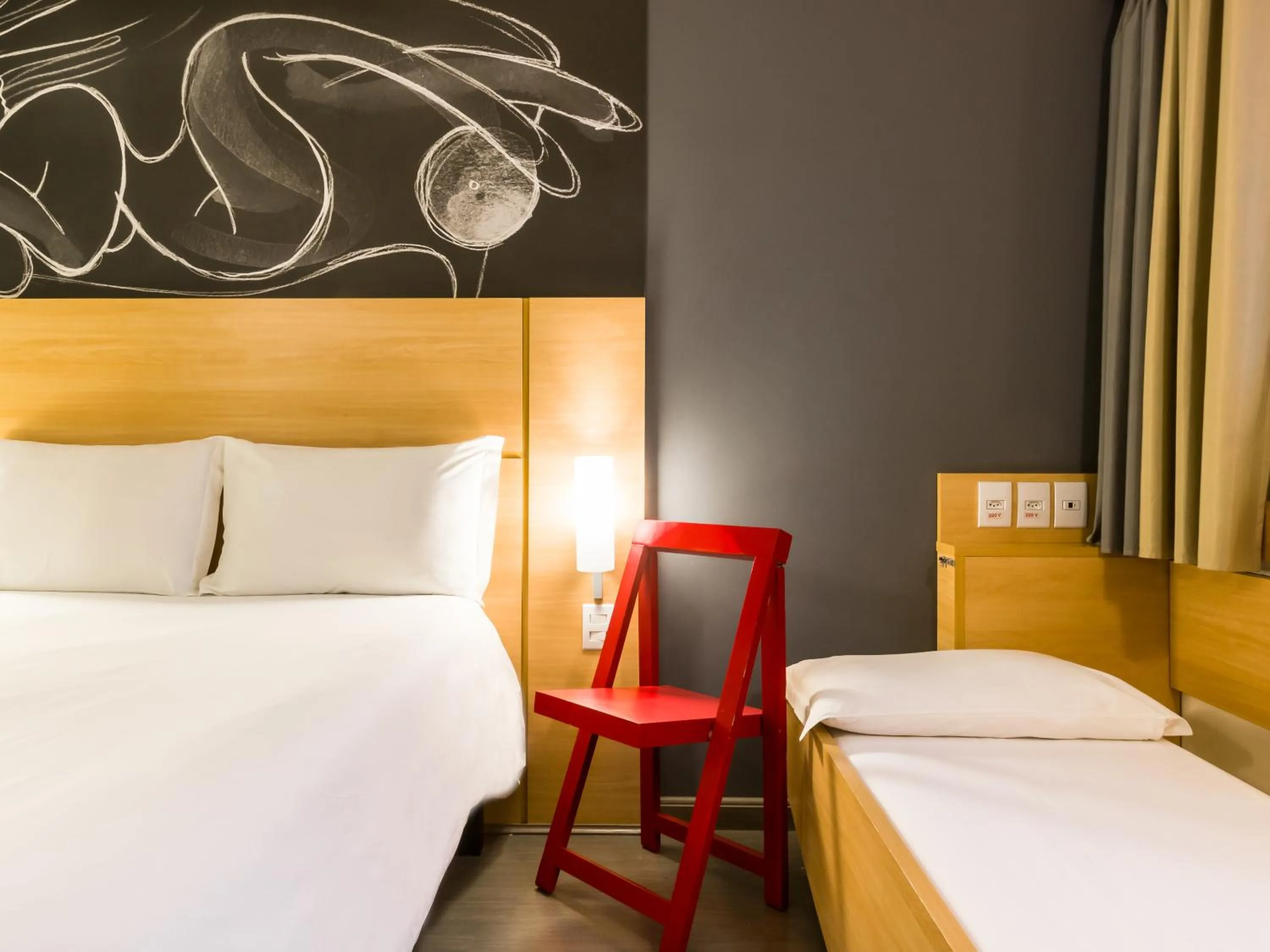 Bed in ibis Uberaba