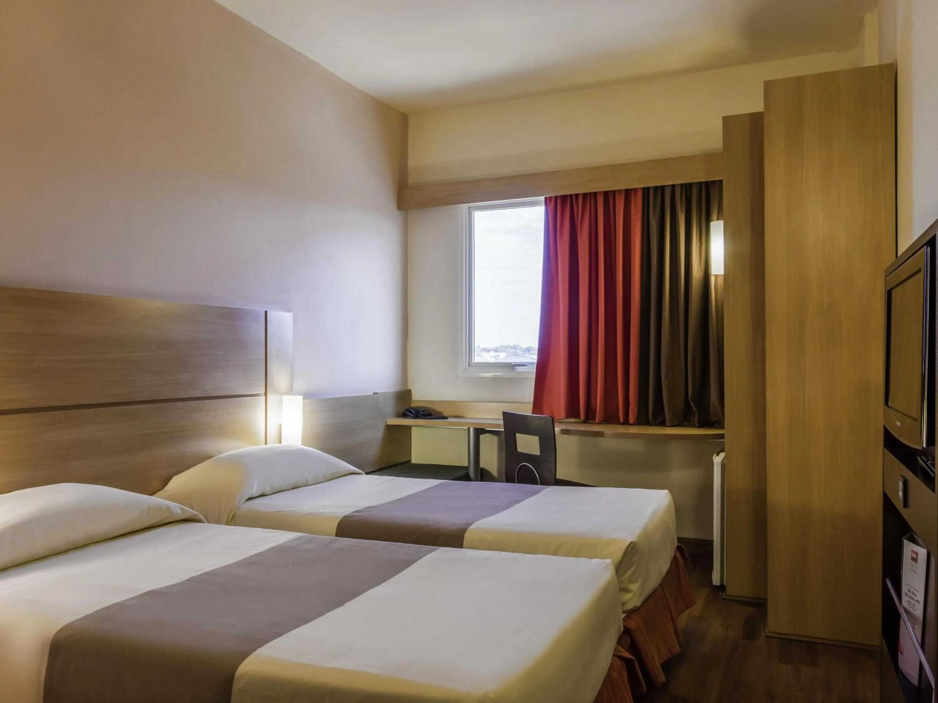 Bedroom, Bed in ibis Jaboticabal