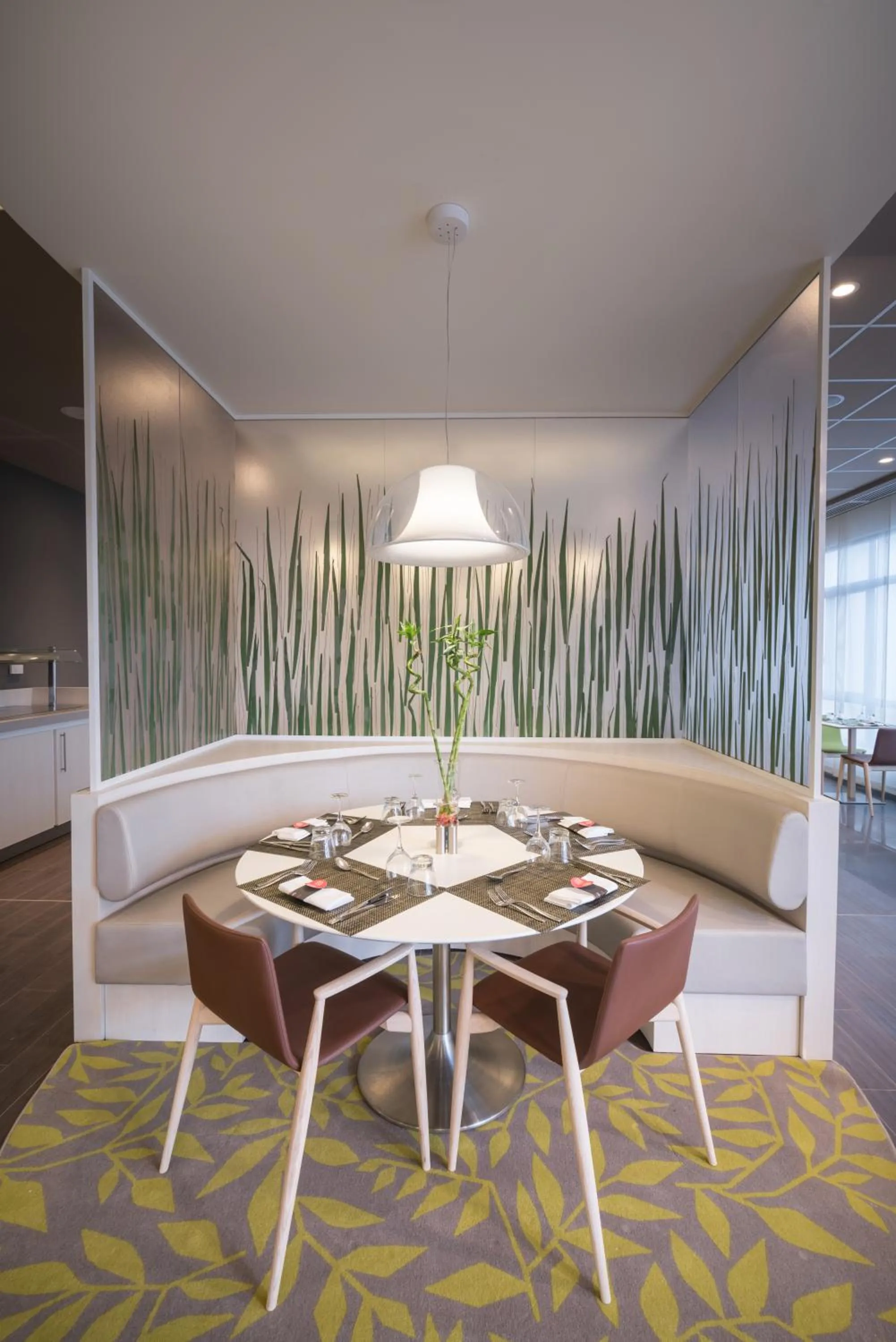 Seating area in Novotel Setif