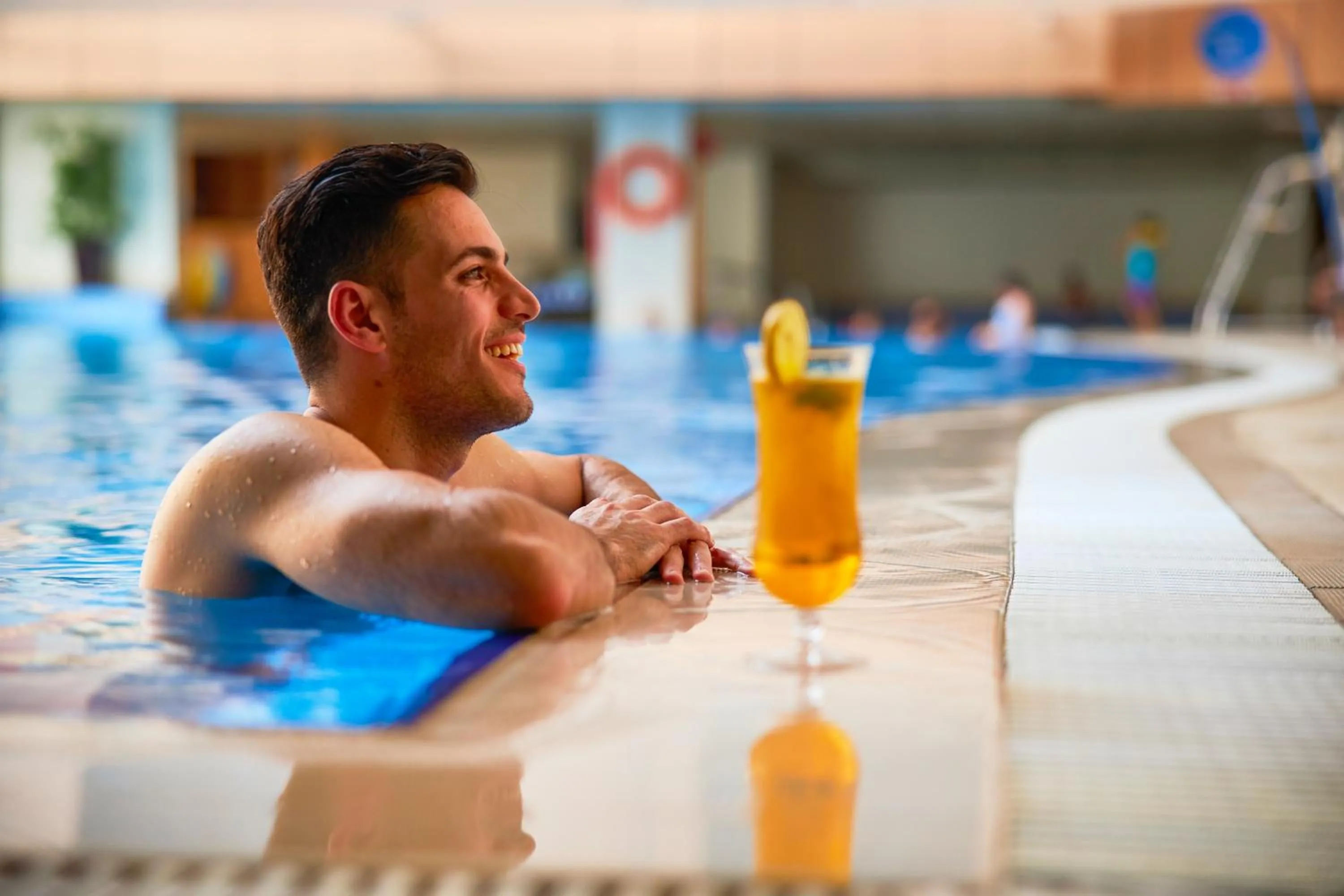 Swimming pool in Novotel Setif