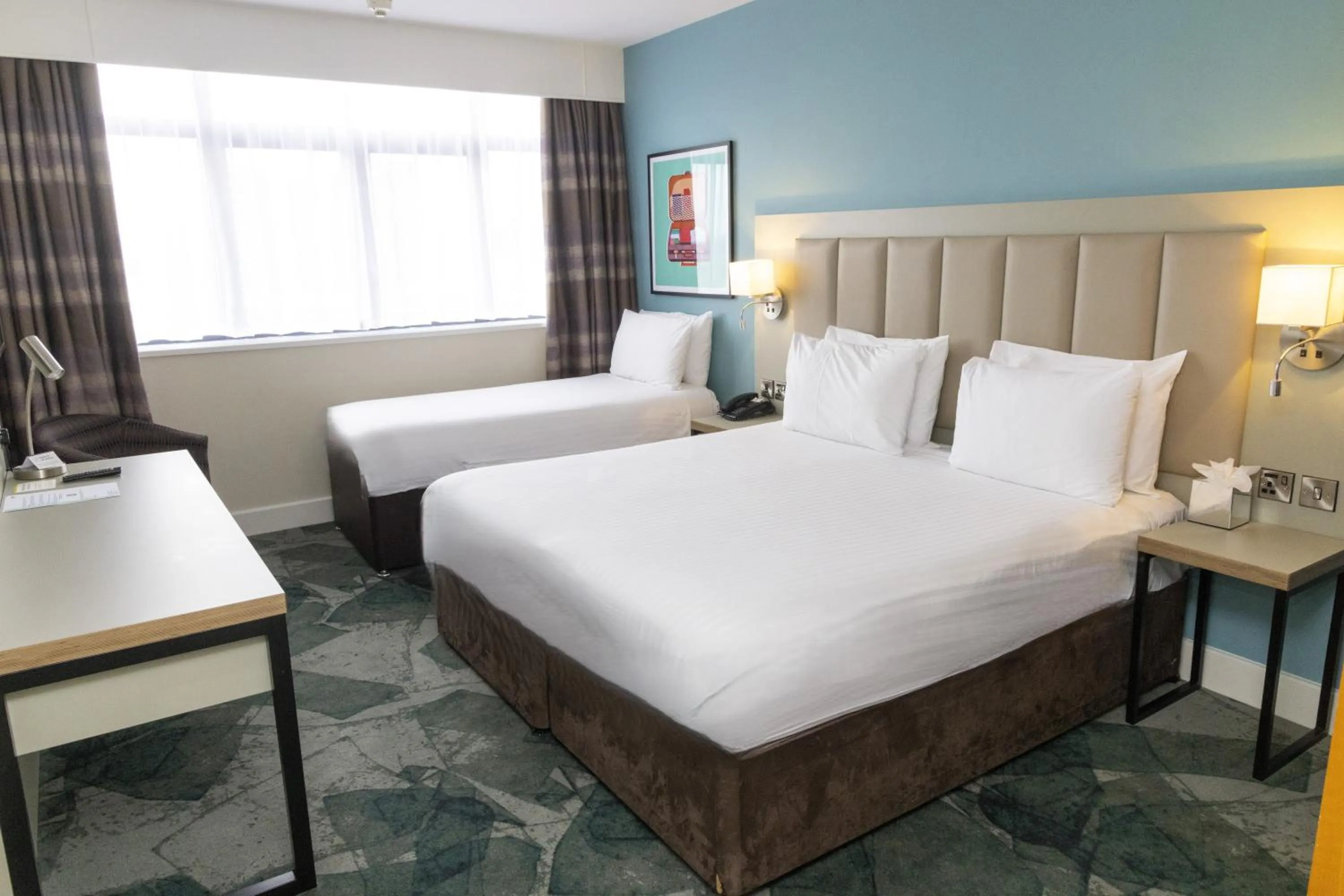 Bedroom, Bed in Garner Hotel Nottingham City Centre by IHG
