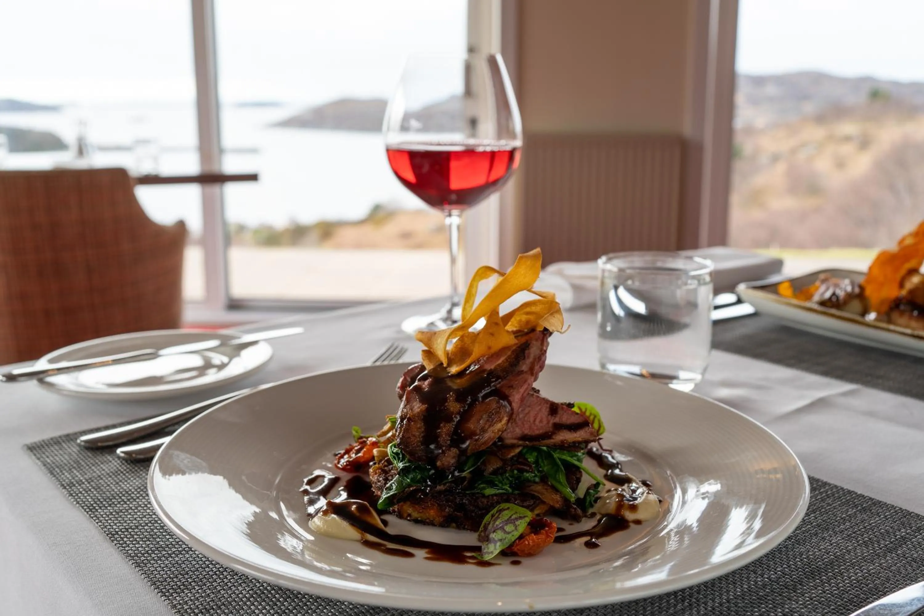 Dinner in Inver Lodge