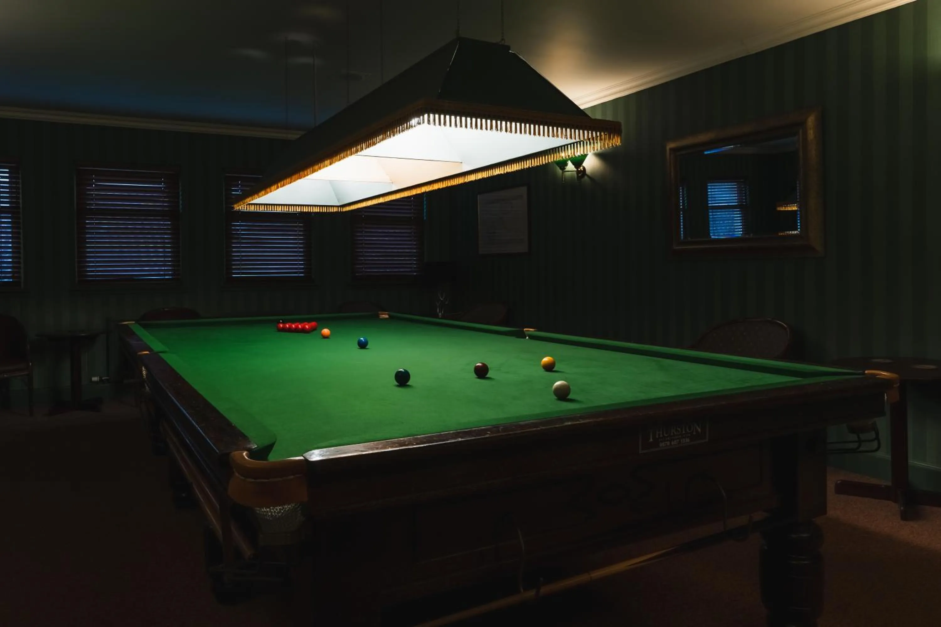 Billiard in Inver Lodge