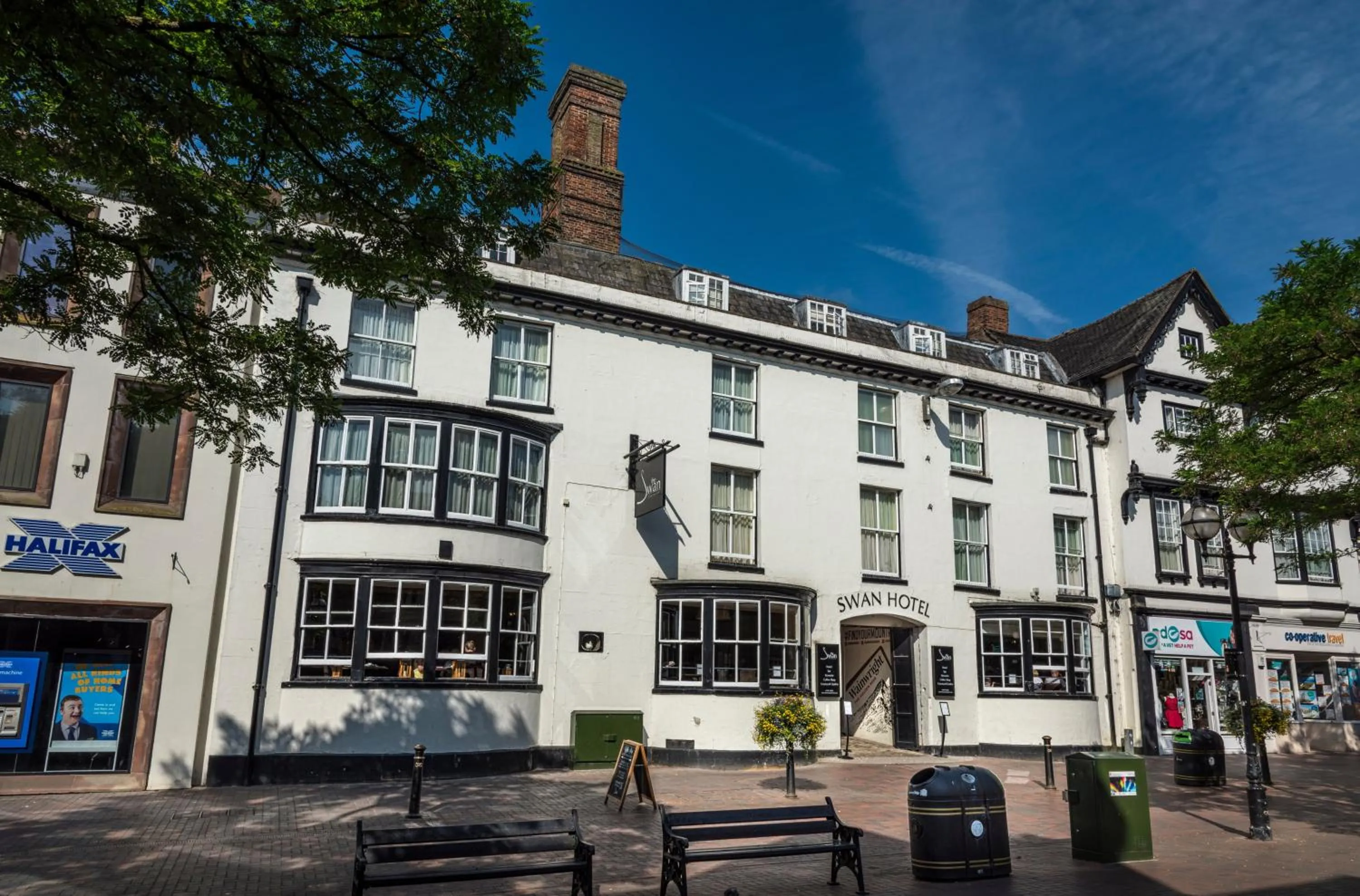 Property building in The Swan Hotel, Stafford, Staffordshire - The Coaching Inn Group