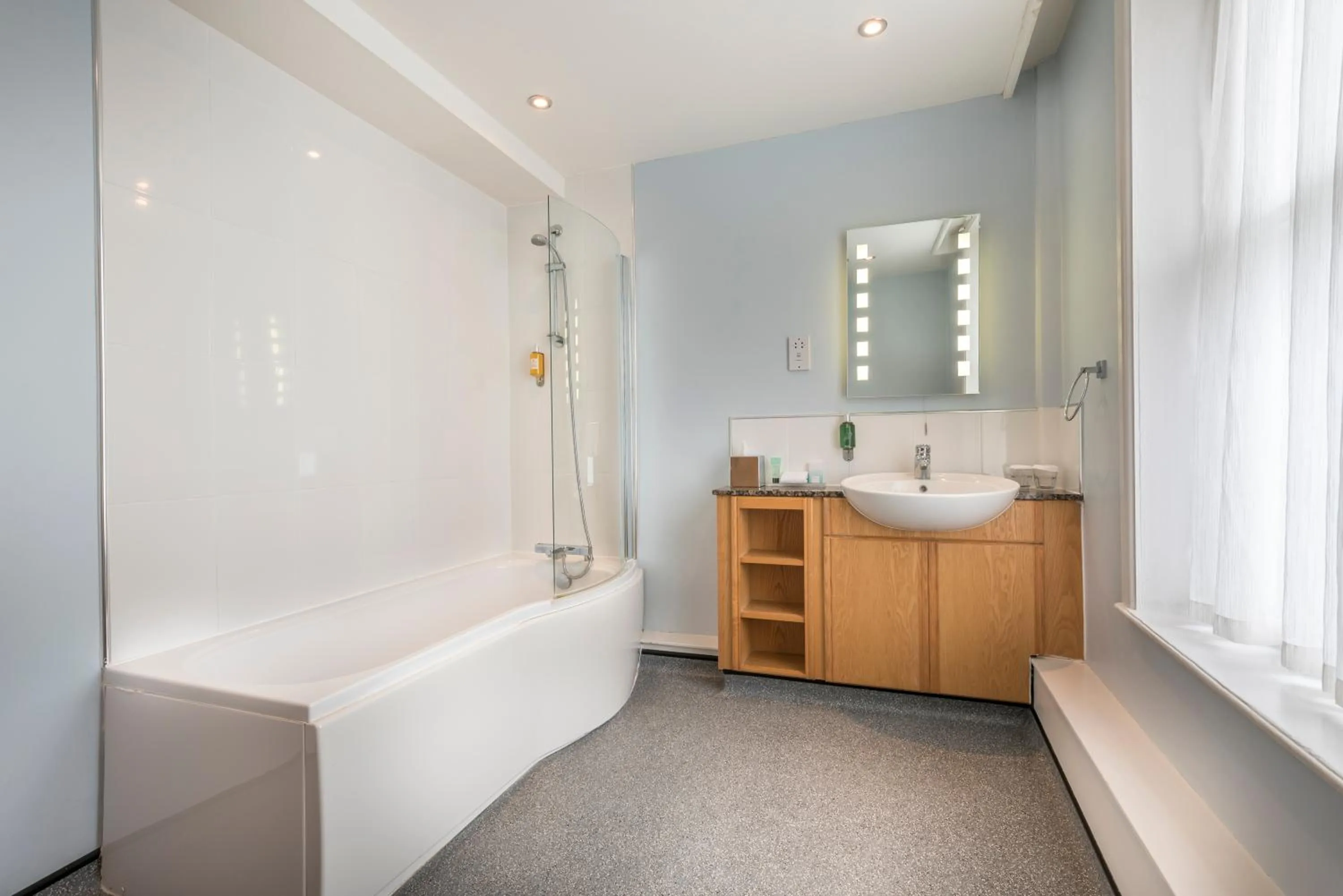 Shower in The Swan Hotel, Stafford, Staffordshire - The Coaching Inn Group