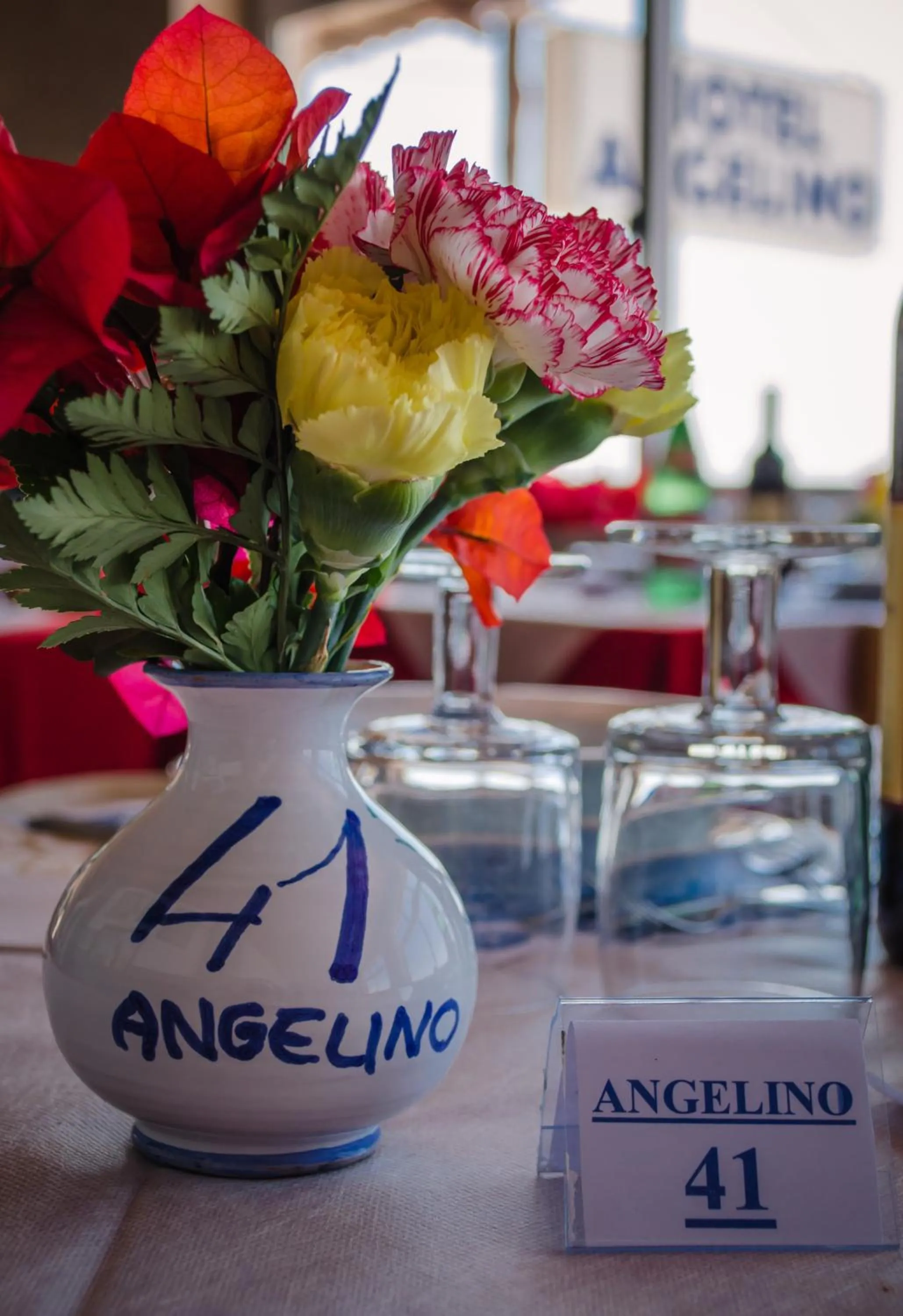 Restaurant/places to eat in Hotel Angelino