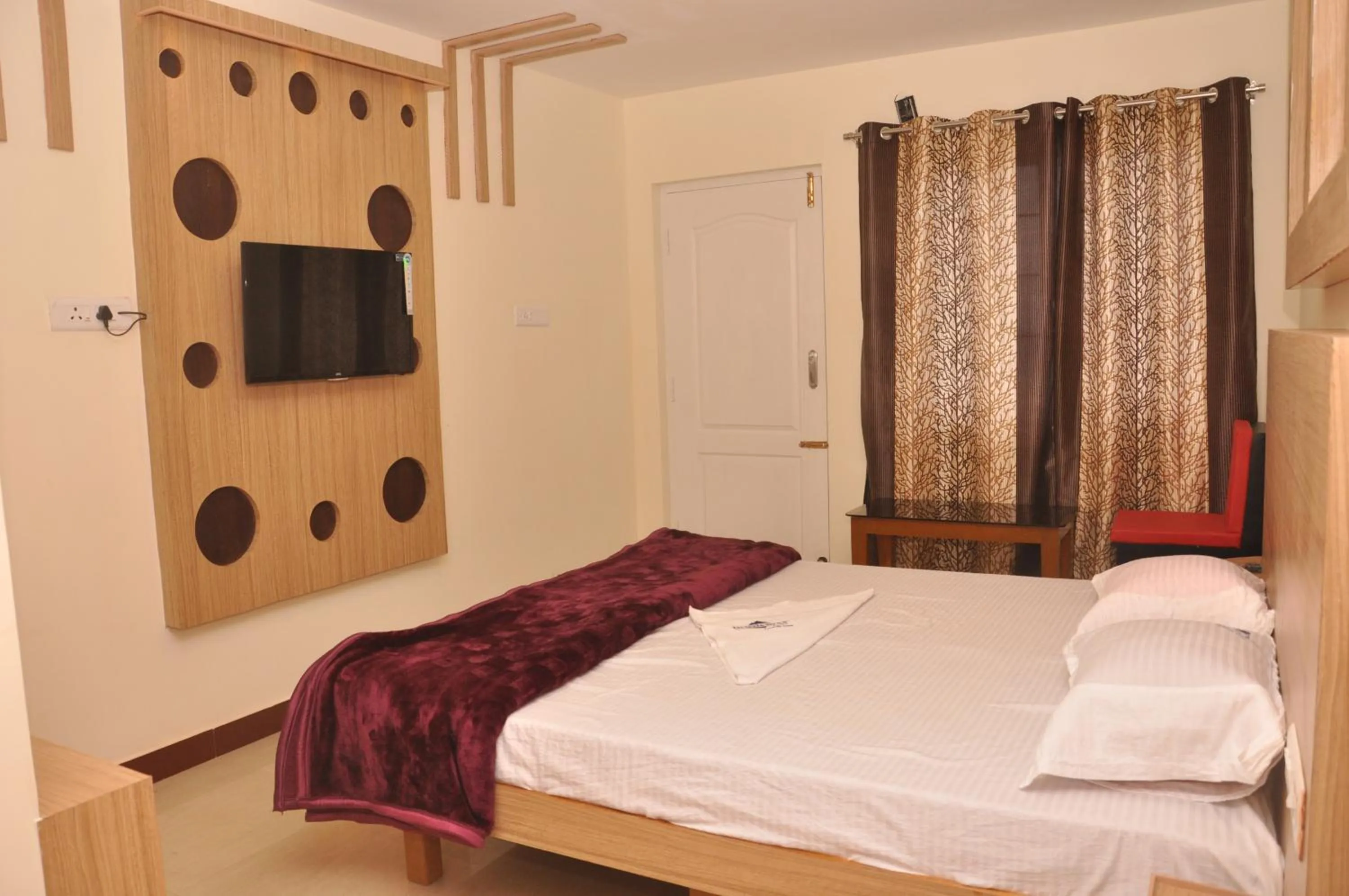 Bed in Drizzle Drop Inn