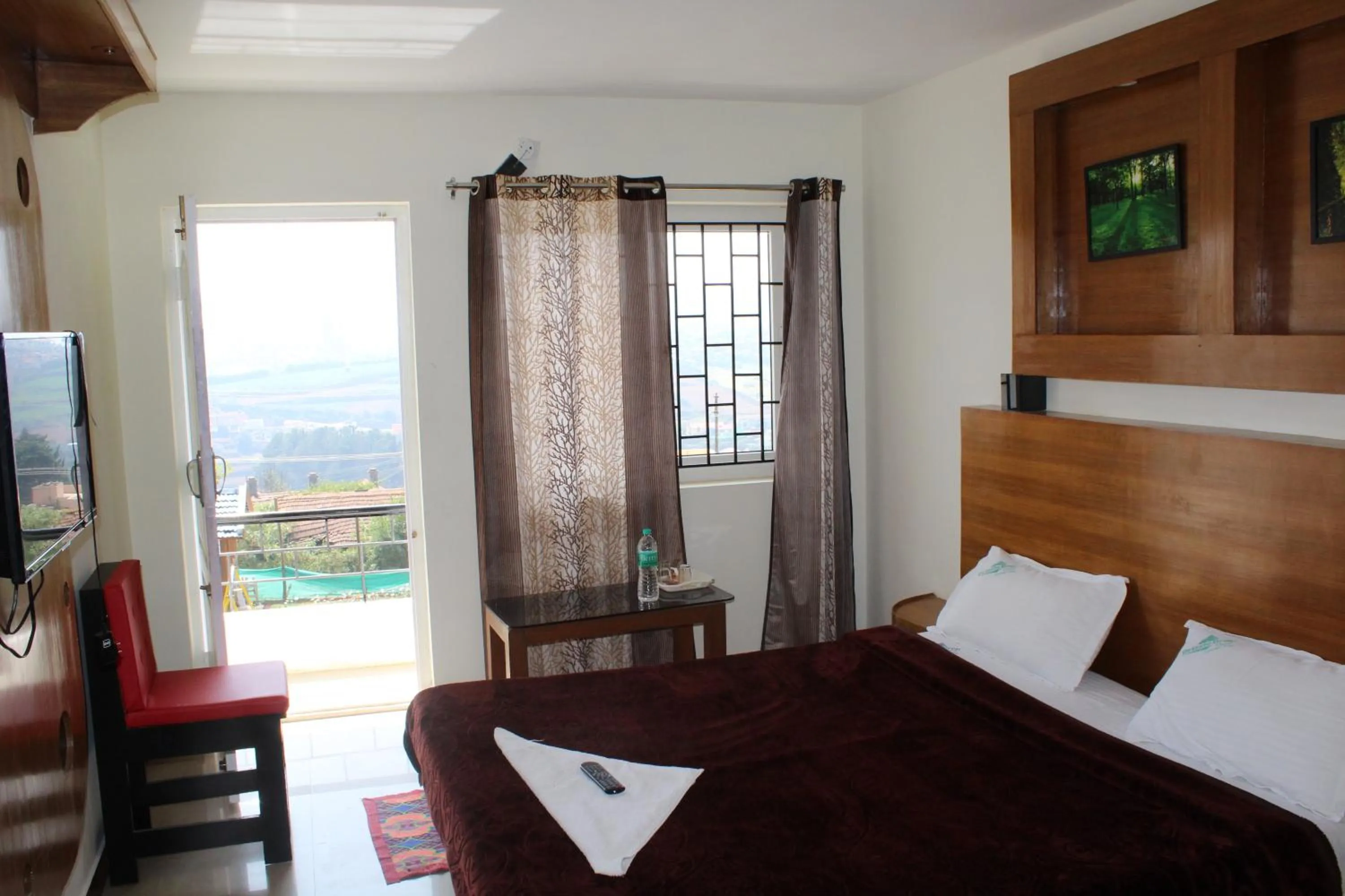 Bed in Drizzle Drop Inn