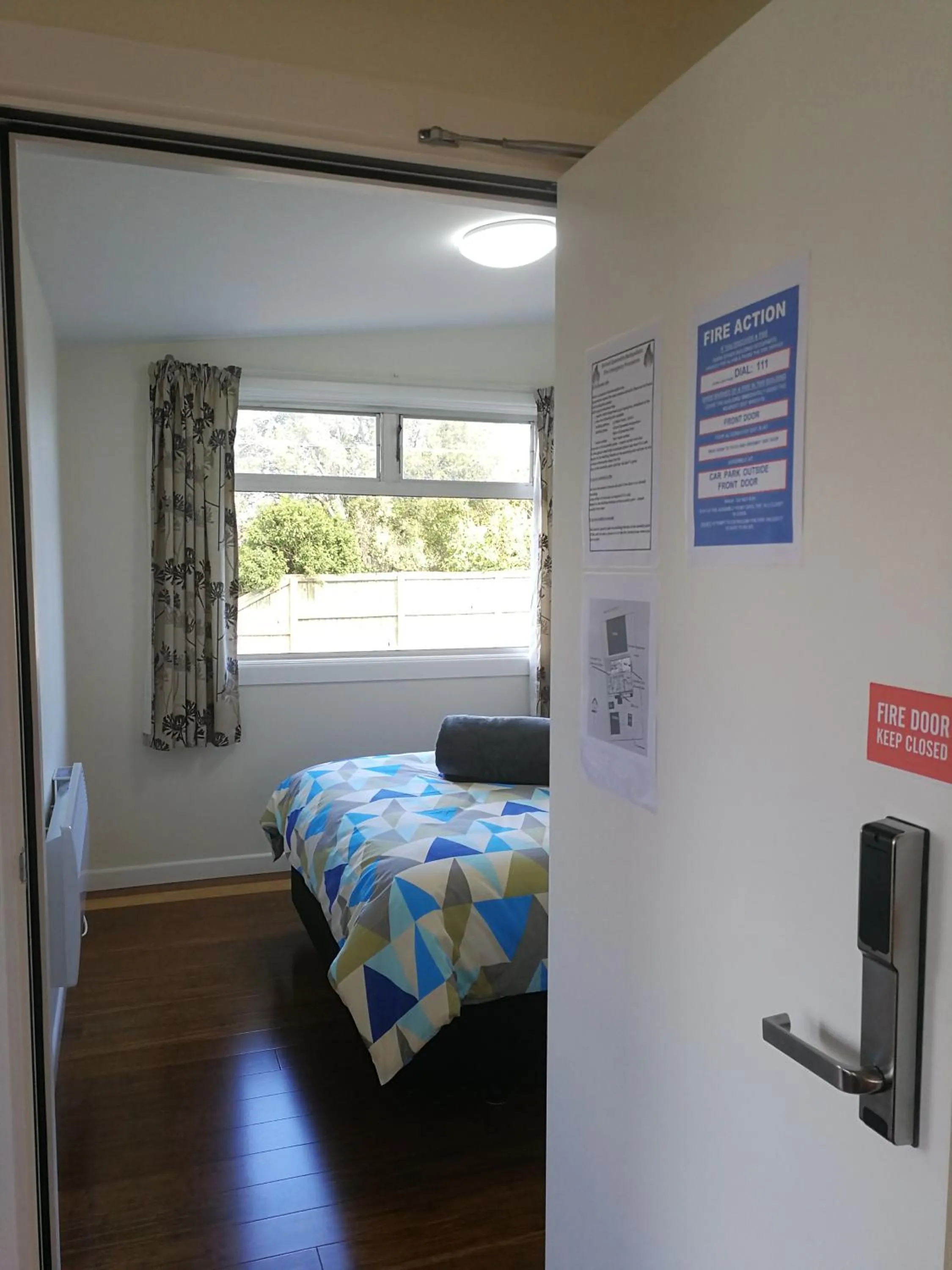 Decorative detail, Bed in Oxford Queenette Backpackers