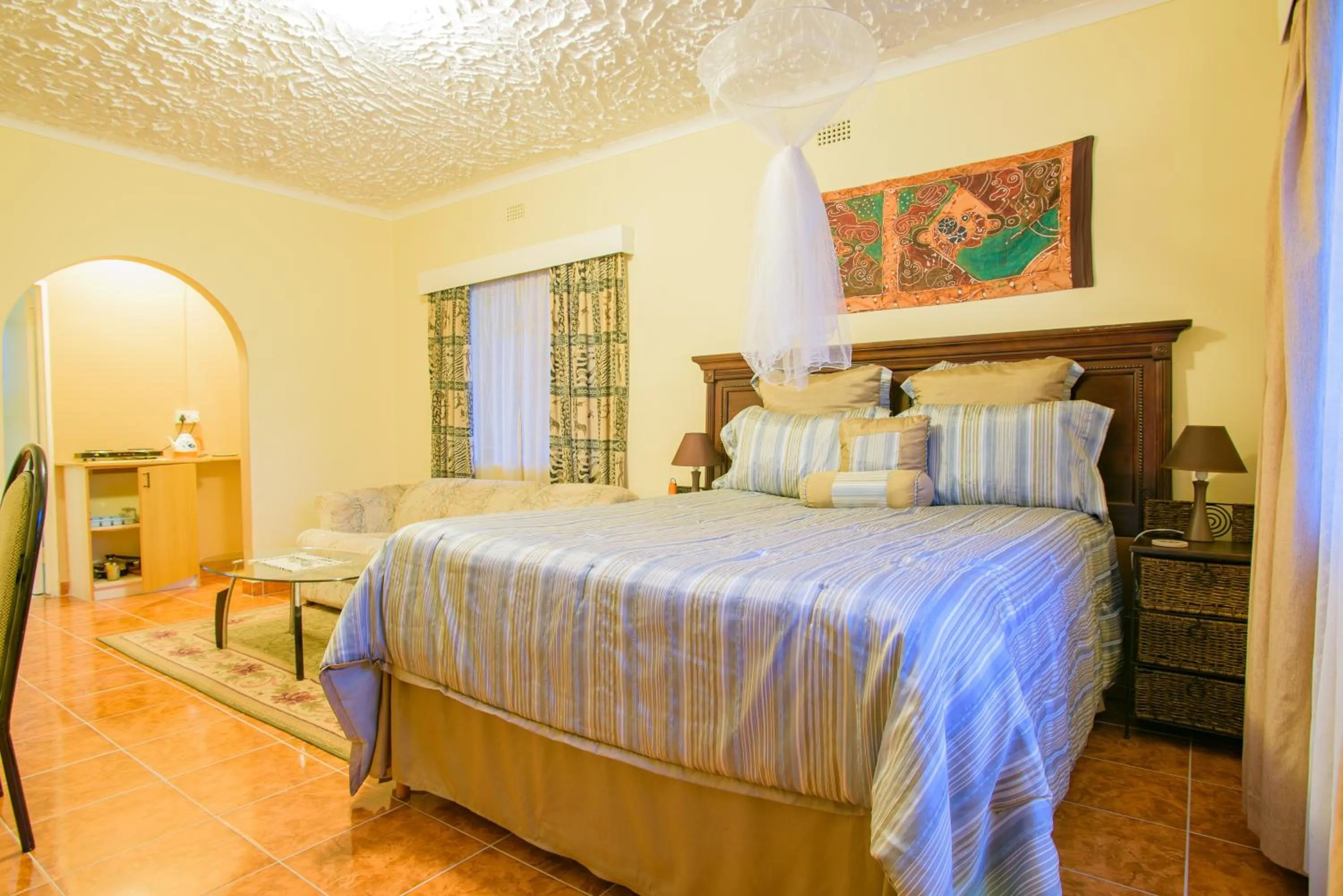 Bedroom, Bed in Art Lodges