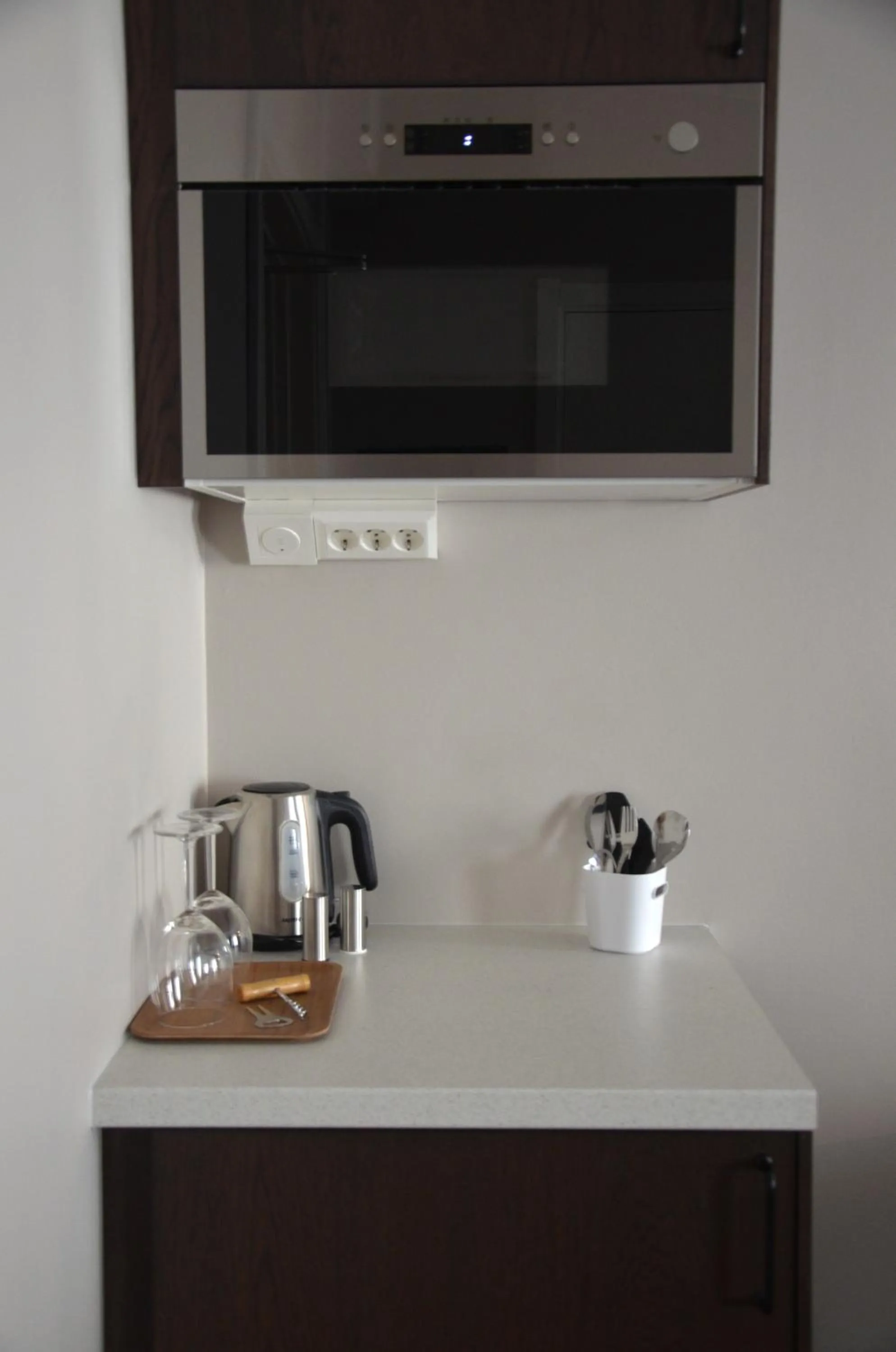 kitchen in Hotell Zäta Longstay