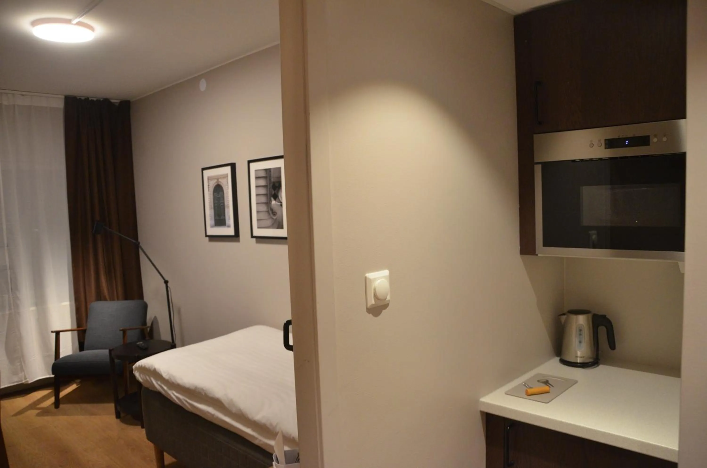 Photo of the whole room, Bed in Hotell Zäta Longstay