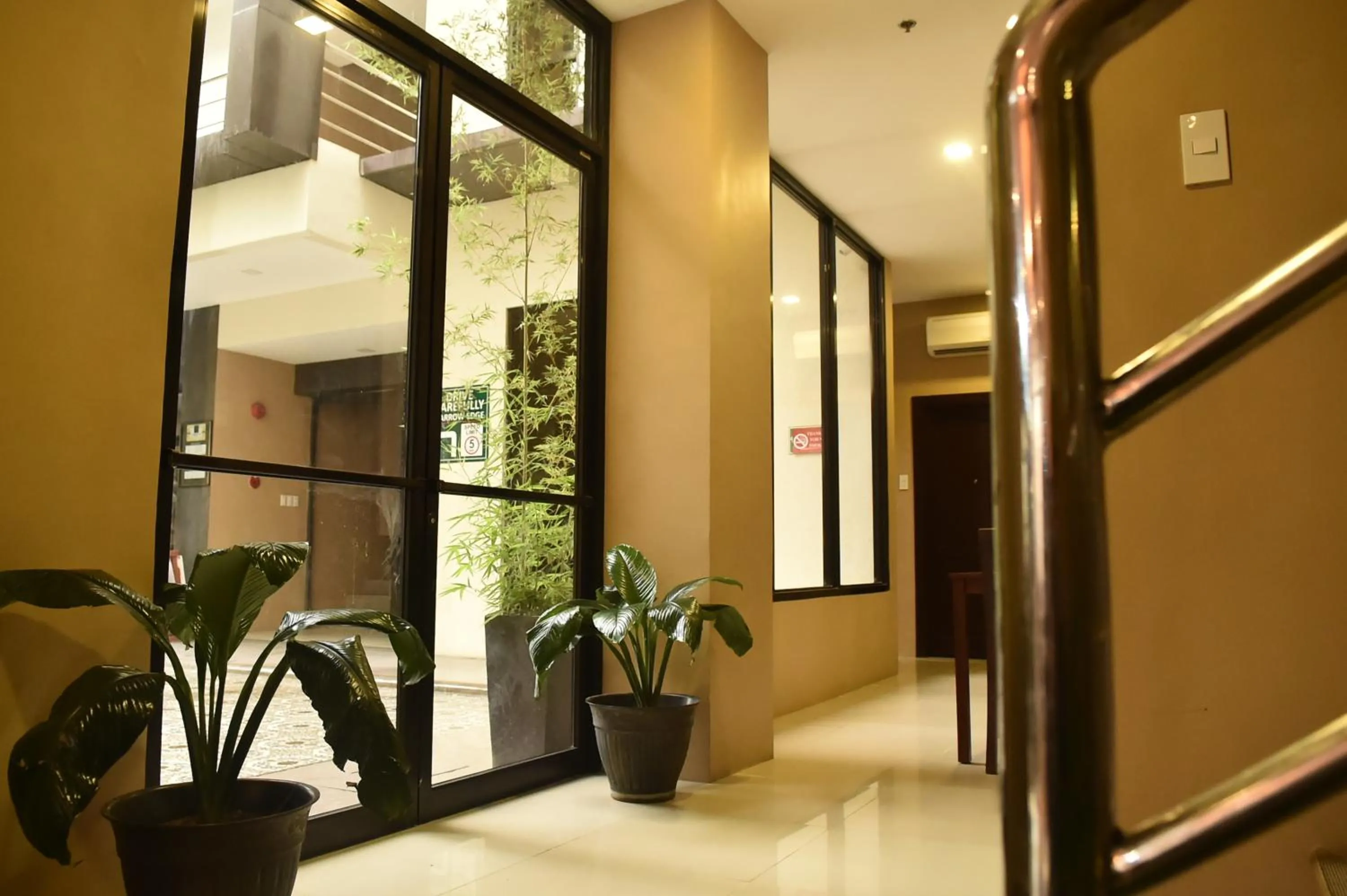 Property building in Columbus Plaza Hotel