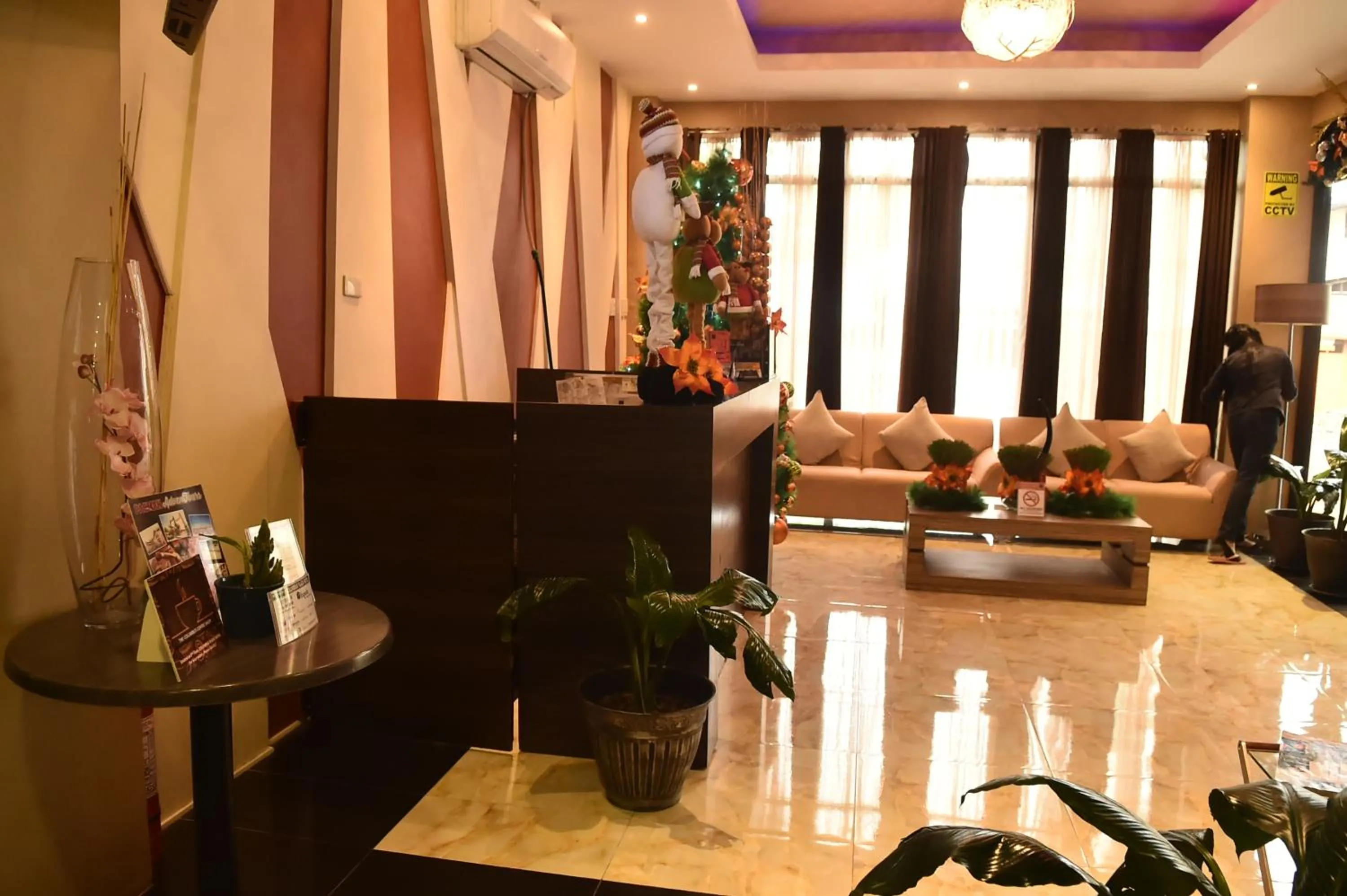 Property building in Columbus Plaza Hotel