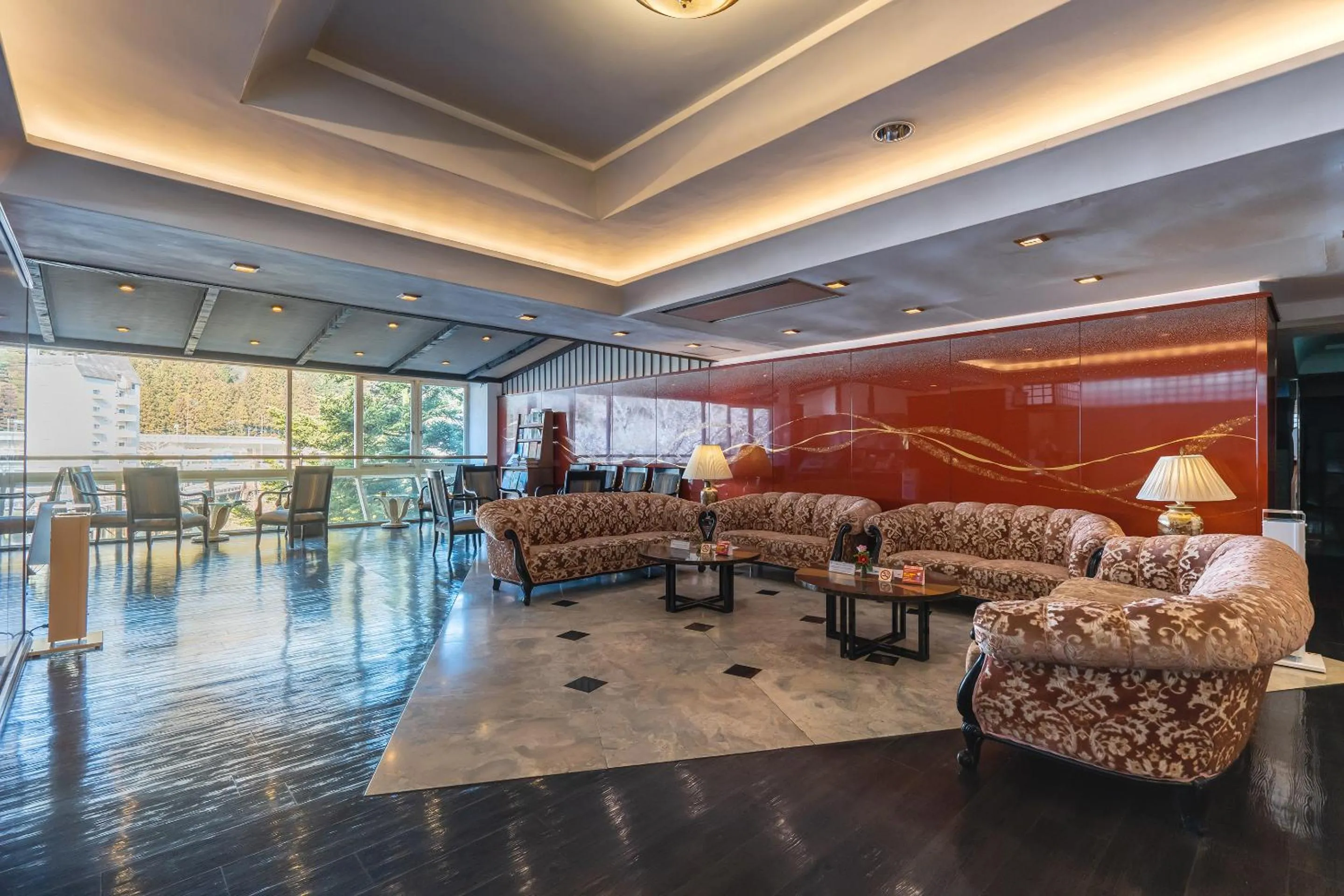 Lobby or reception in Tabist Kinugawa Park Cottage