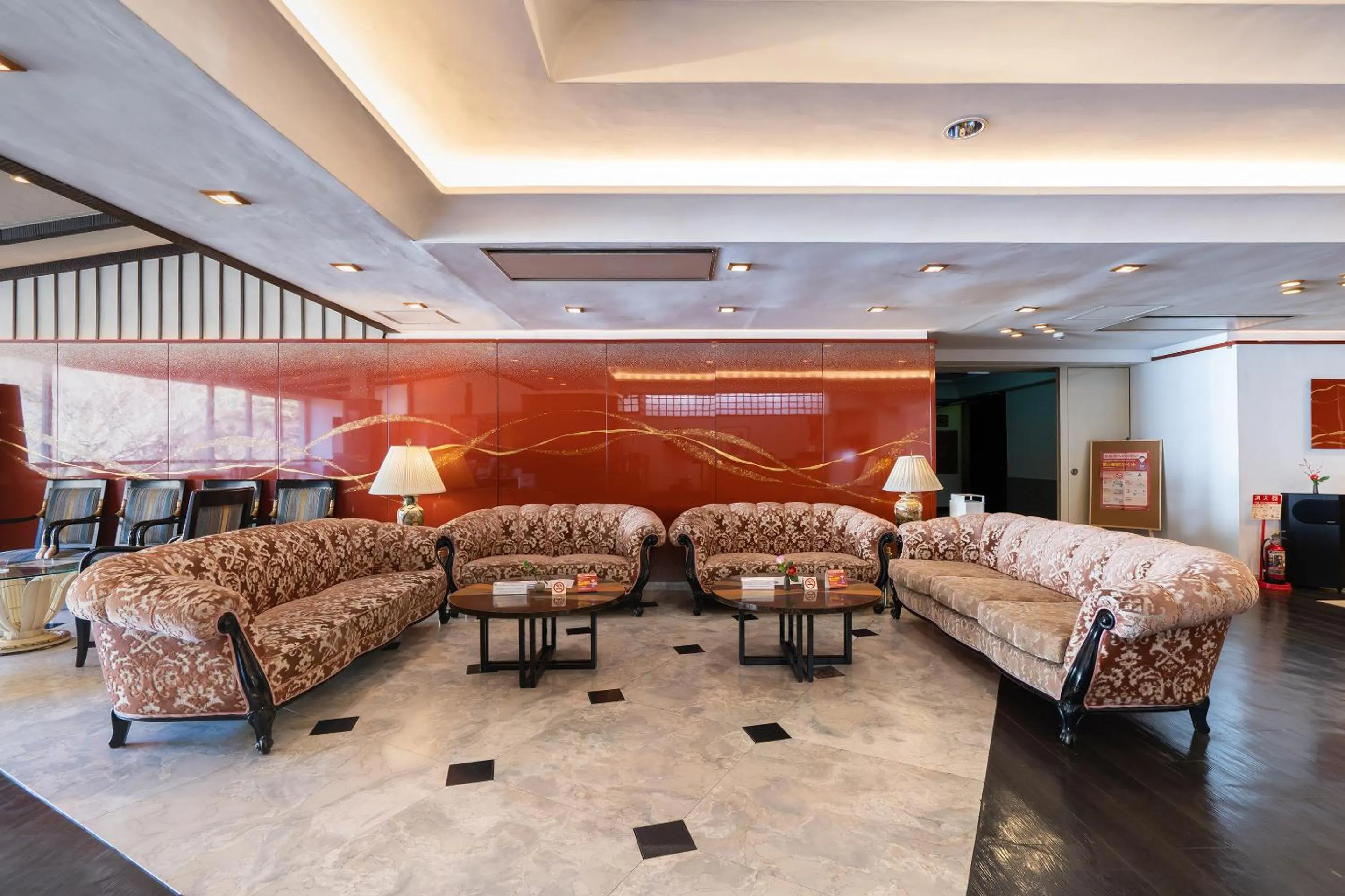 Lobby or reception in Tabist Kinugawa Park Cottage