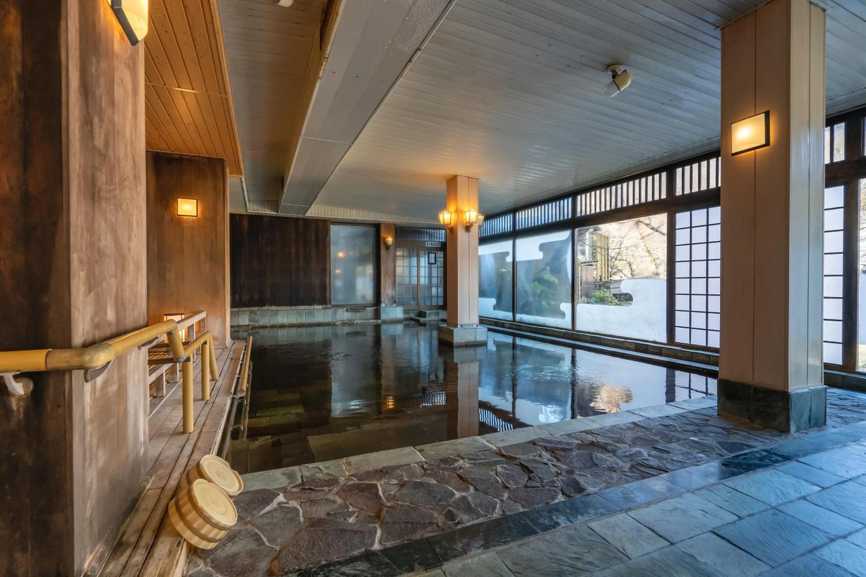 Hot Spring Bath in Tabist Kinugawa Park Cottage