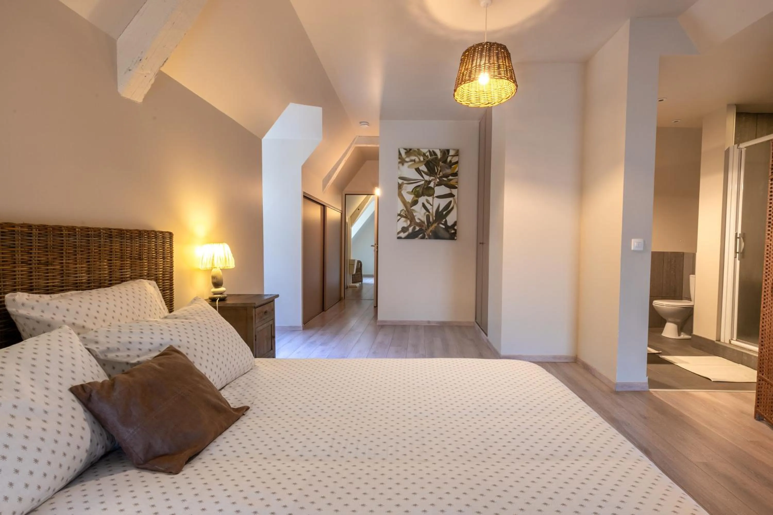 Toilet, Bed in Gîtes de la Bigauderie