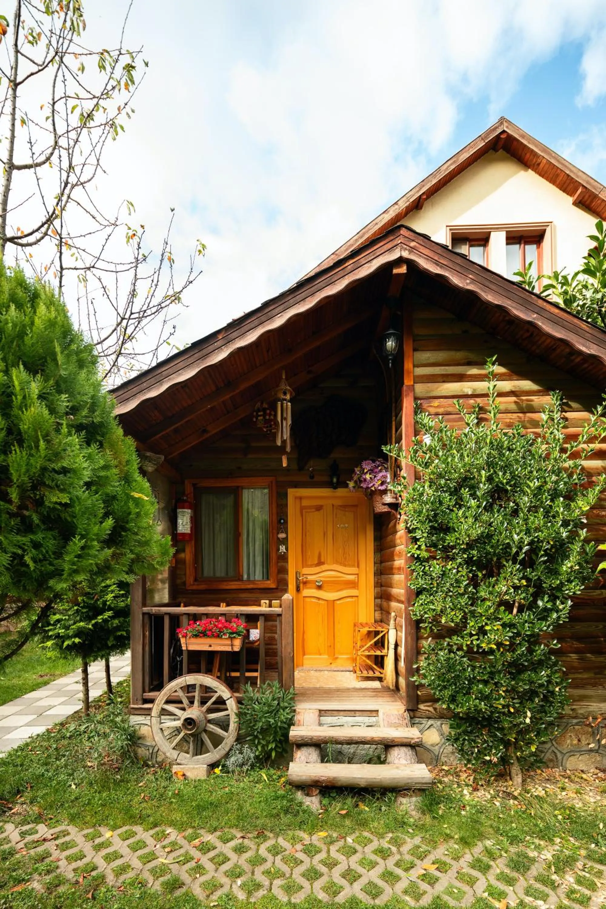 Garden in Abant Doğa Köşkü