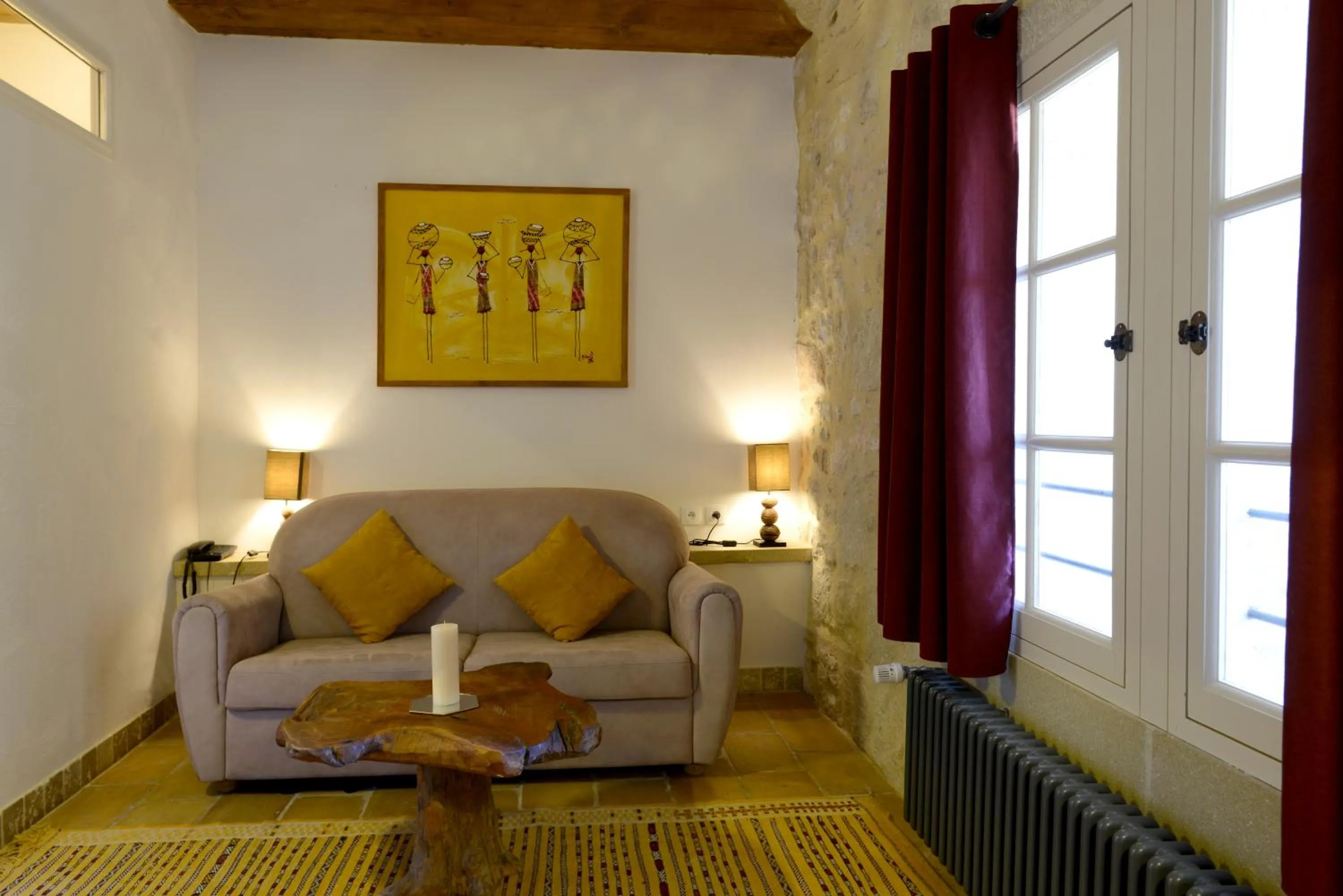 Living room in Château de Pondres