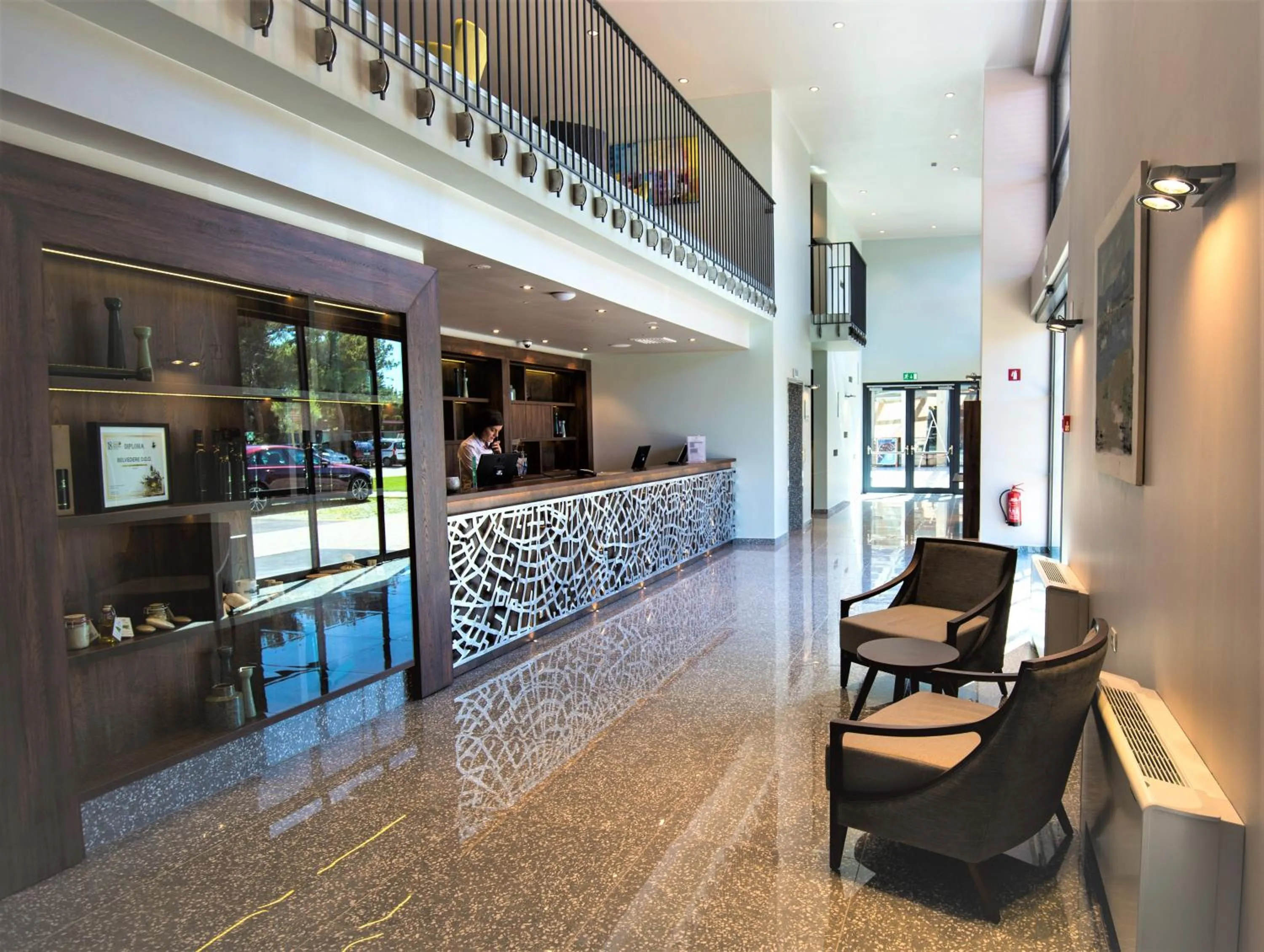 Lobby or reception in Hotel Cliff Belvedere