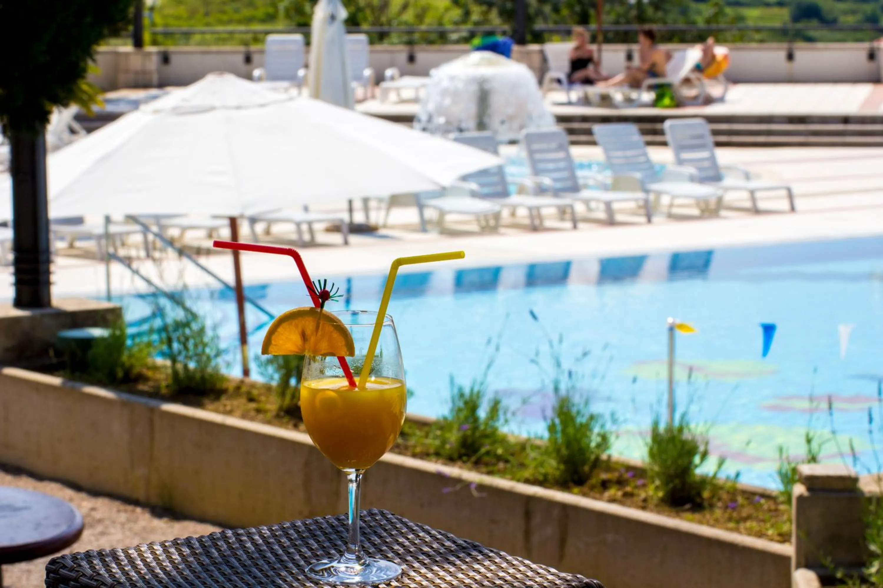 On site in Hotel Cliff Belvedere