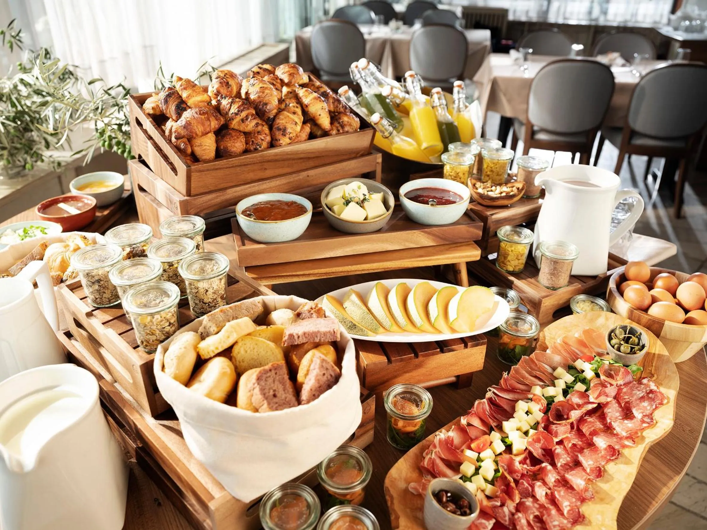 Breakfast in Hotel Cliff Belvedere