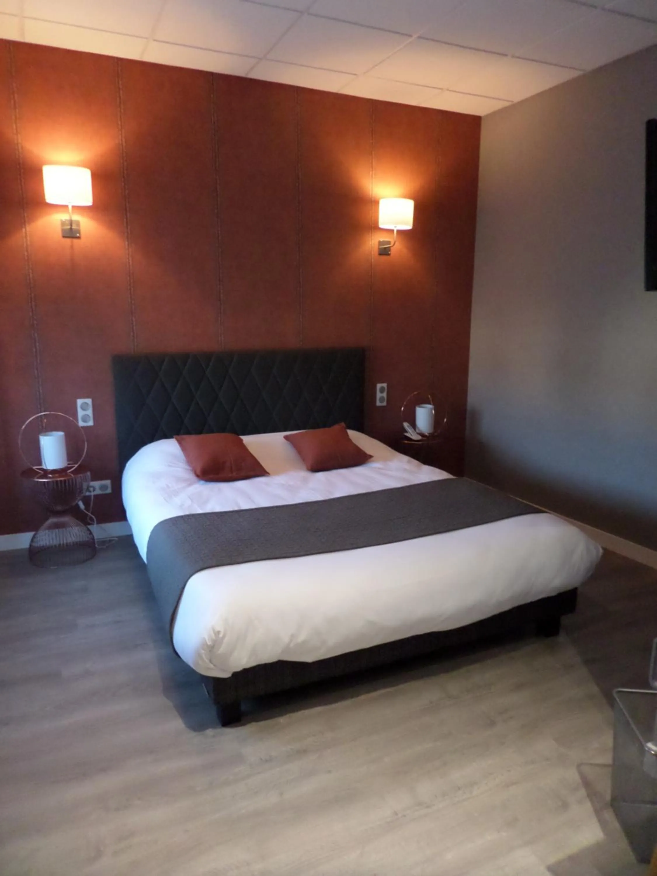 Photo of the whole room, Bed in Brit Hotel Roanne - Le Grand Hôtel