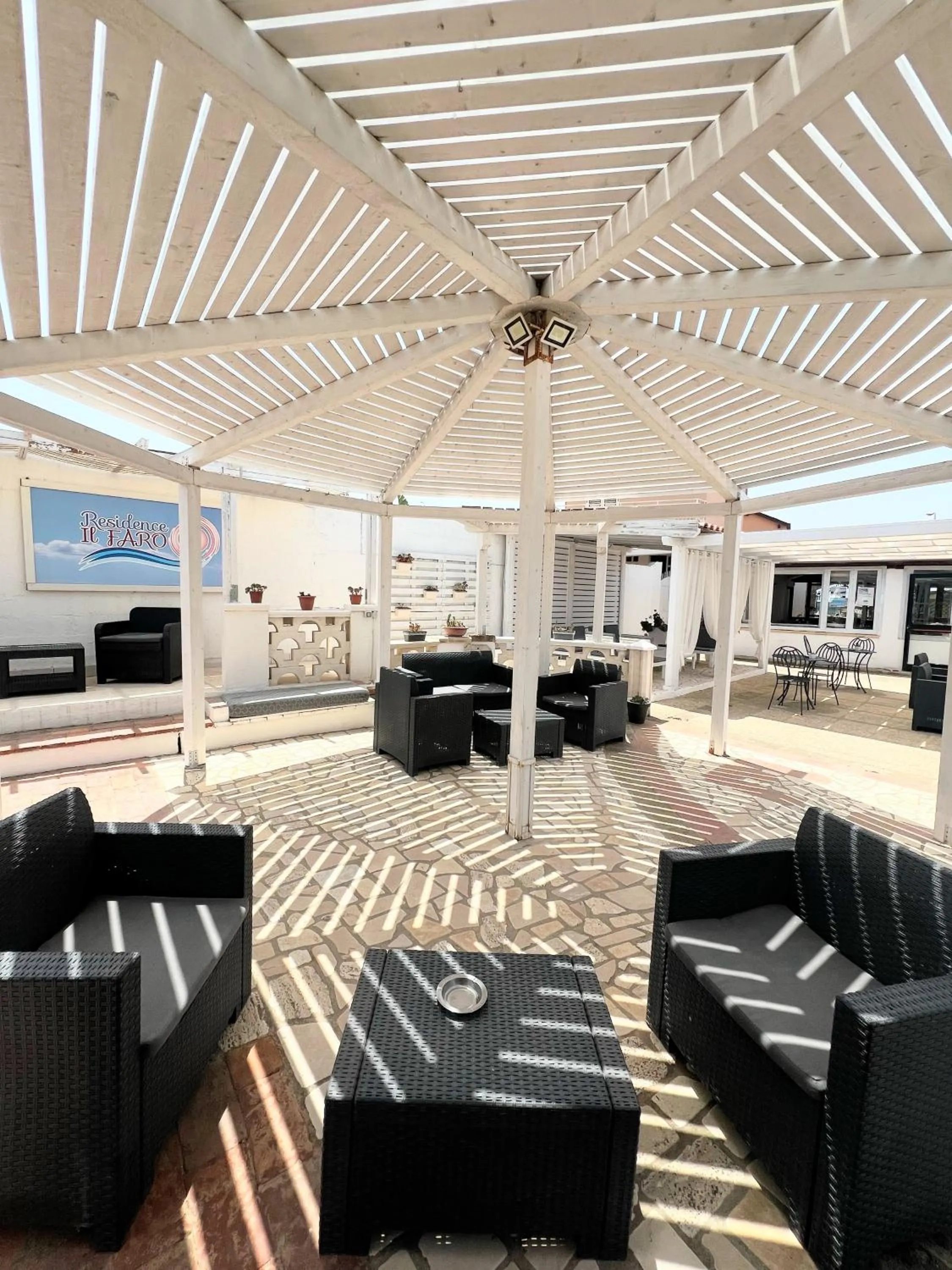 Communal lounge/ TV room in Residence "Il Faro"