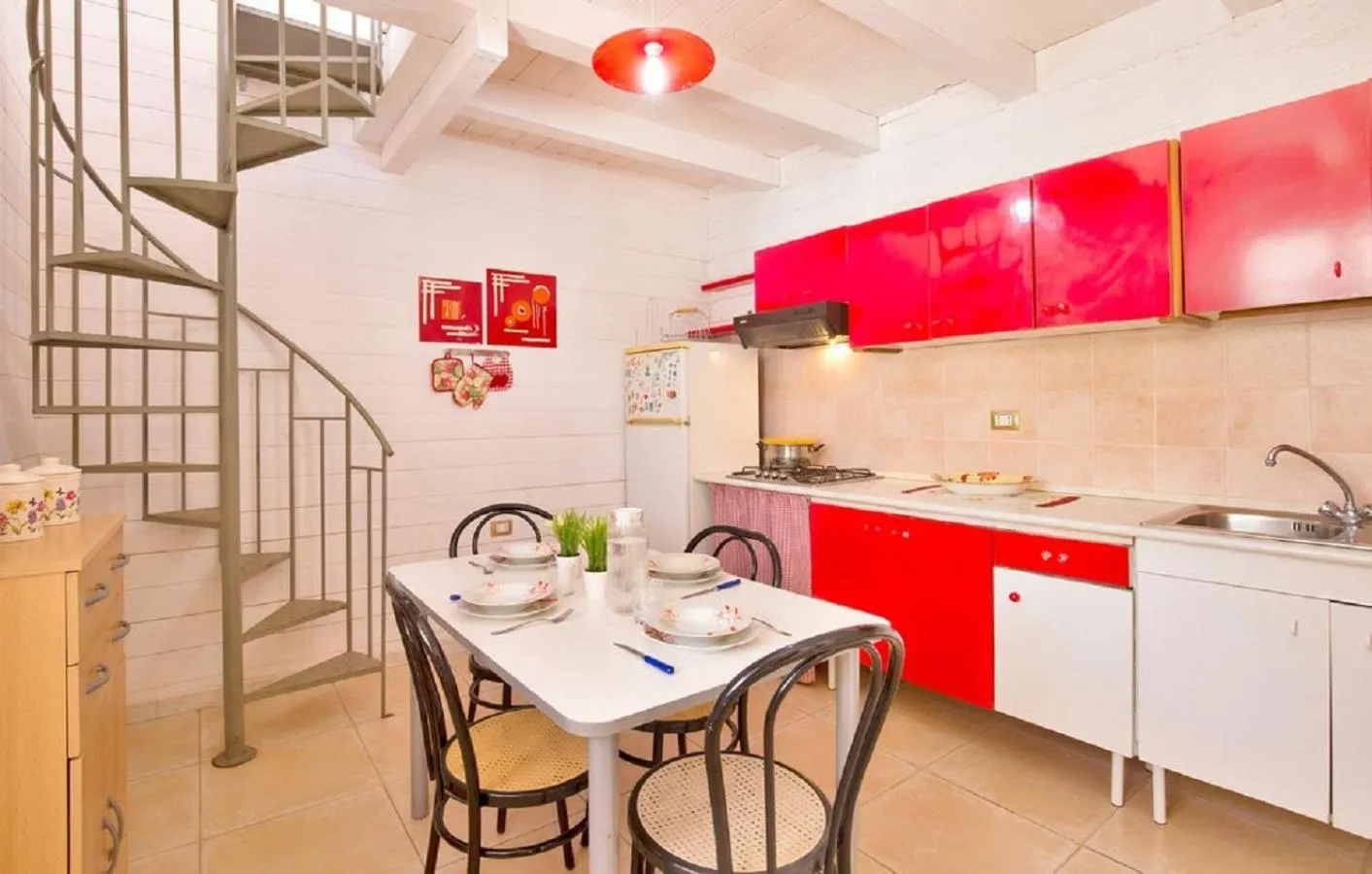 kitchen in Residence "Il Faro"
